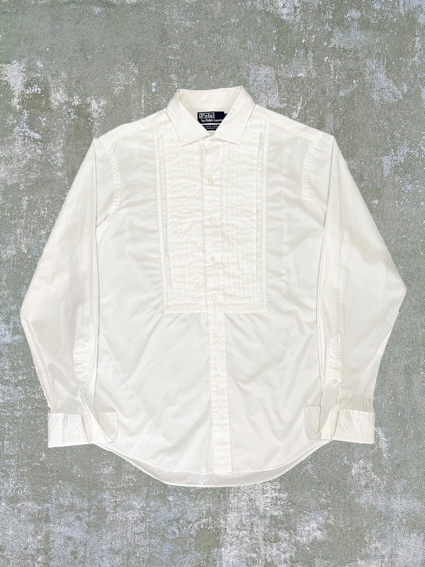 Early-2000s Polo Ralph Lauren Tuxedo Shirt (L)