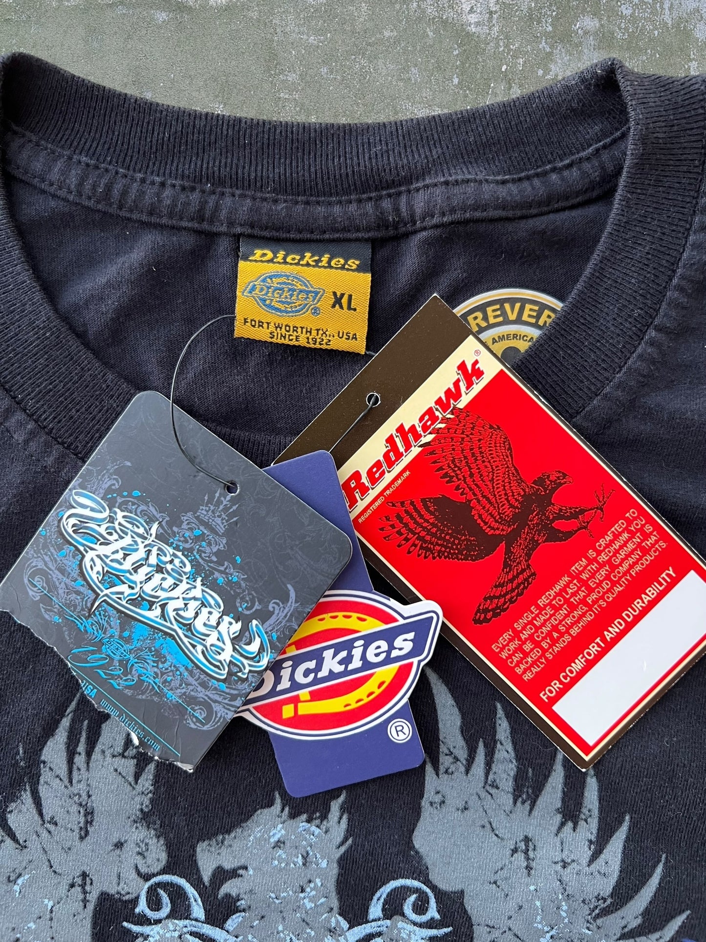 2000s Dickies Redhawk Tee (XL) (New With Tags)