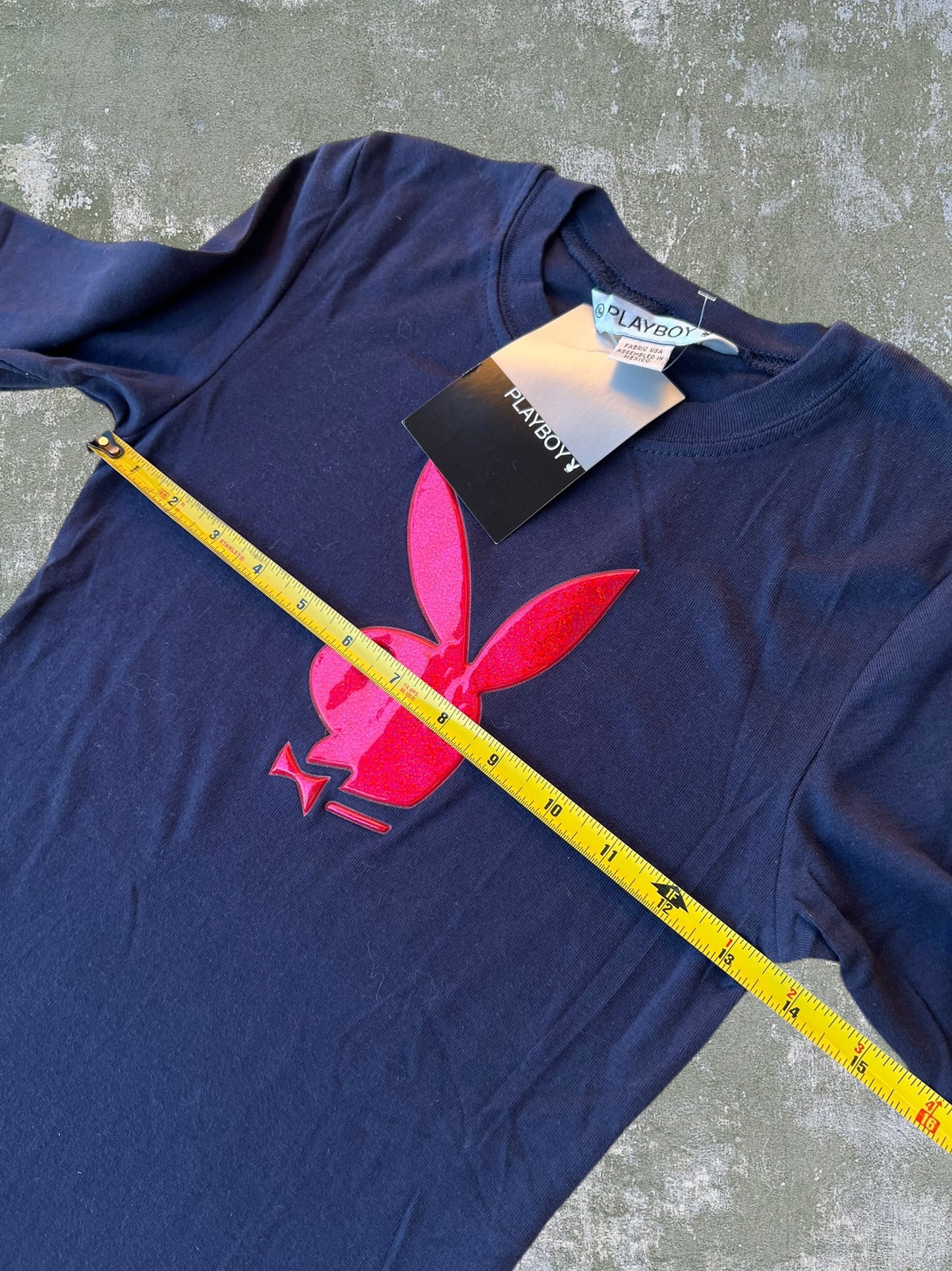 Early-2000s Playboy Long Sleeve Tee (Women’s S/M) (New With Tags)