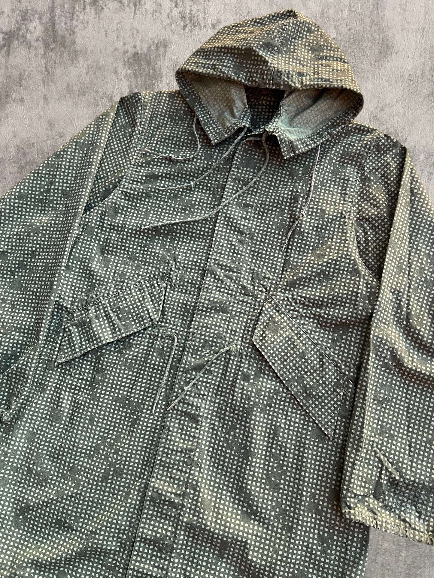 ‘80s US Military Night Desert Camo Fishtail Parka (S)