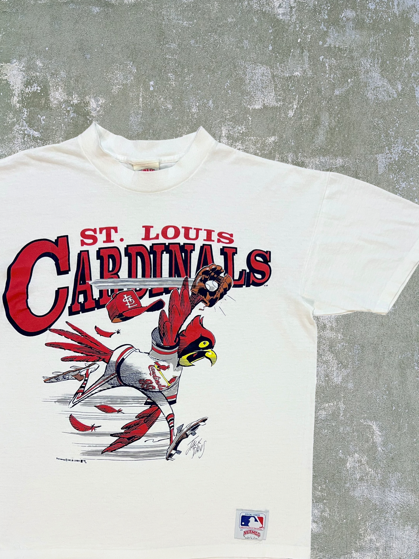 1989 Nutmeg St. Louis Cardinals Tee (L)