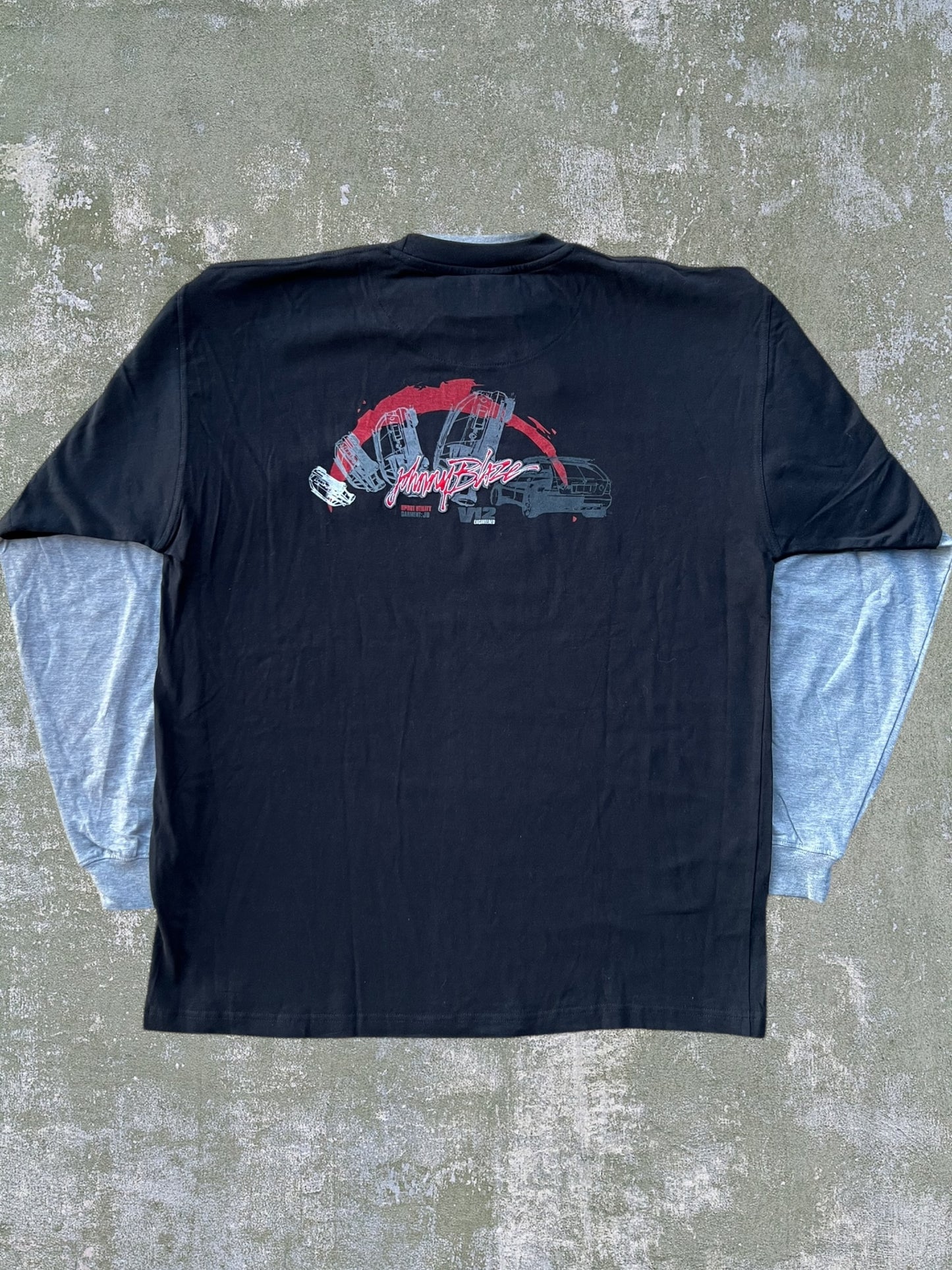 Early-2000s Johnny Blaze Long Sleeve Tee (L) (New With Tags)