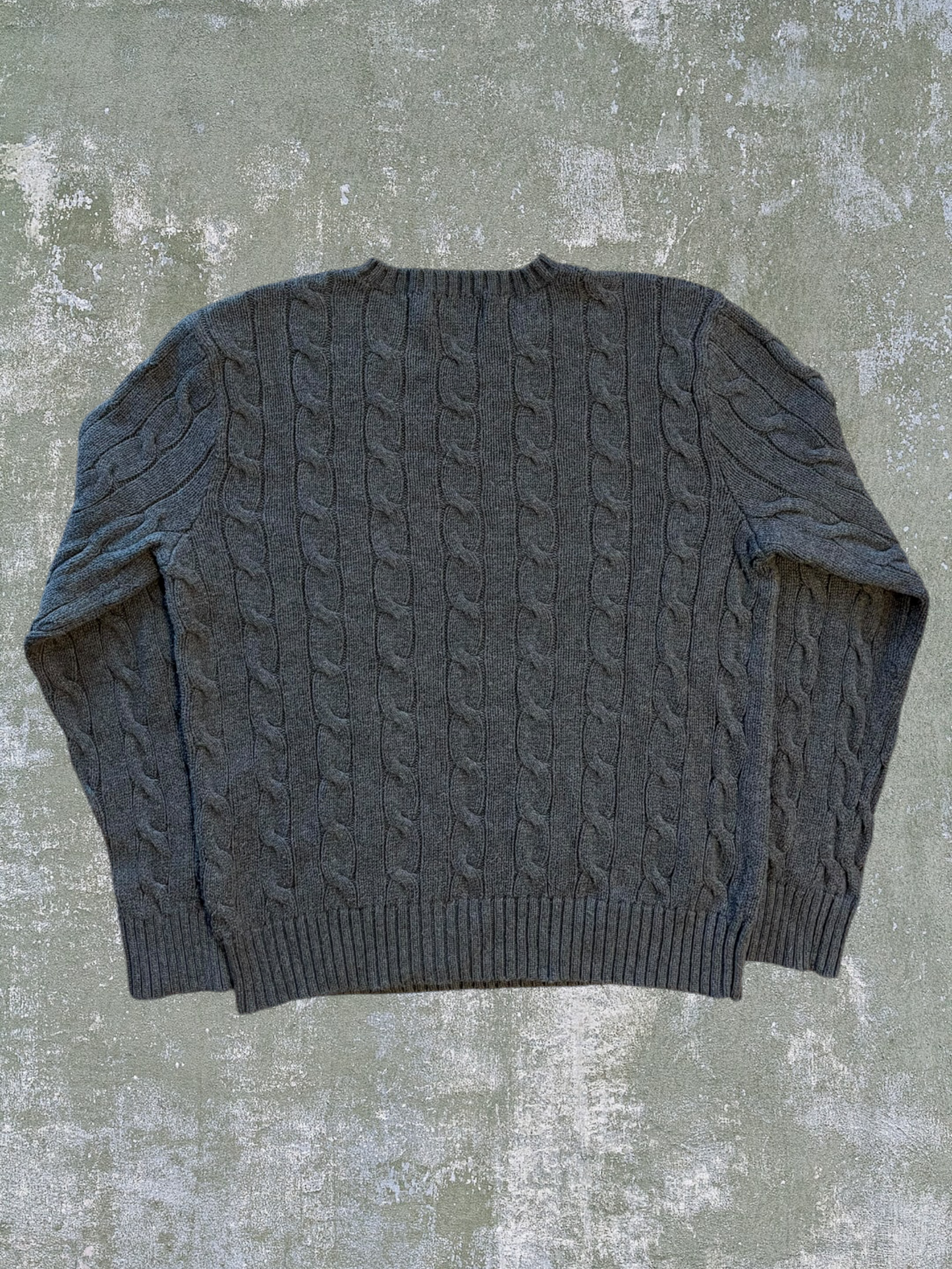 Polo Ralph Lauren Cable Knit Cotton Sweater (S)