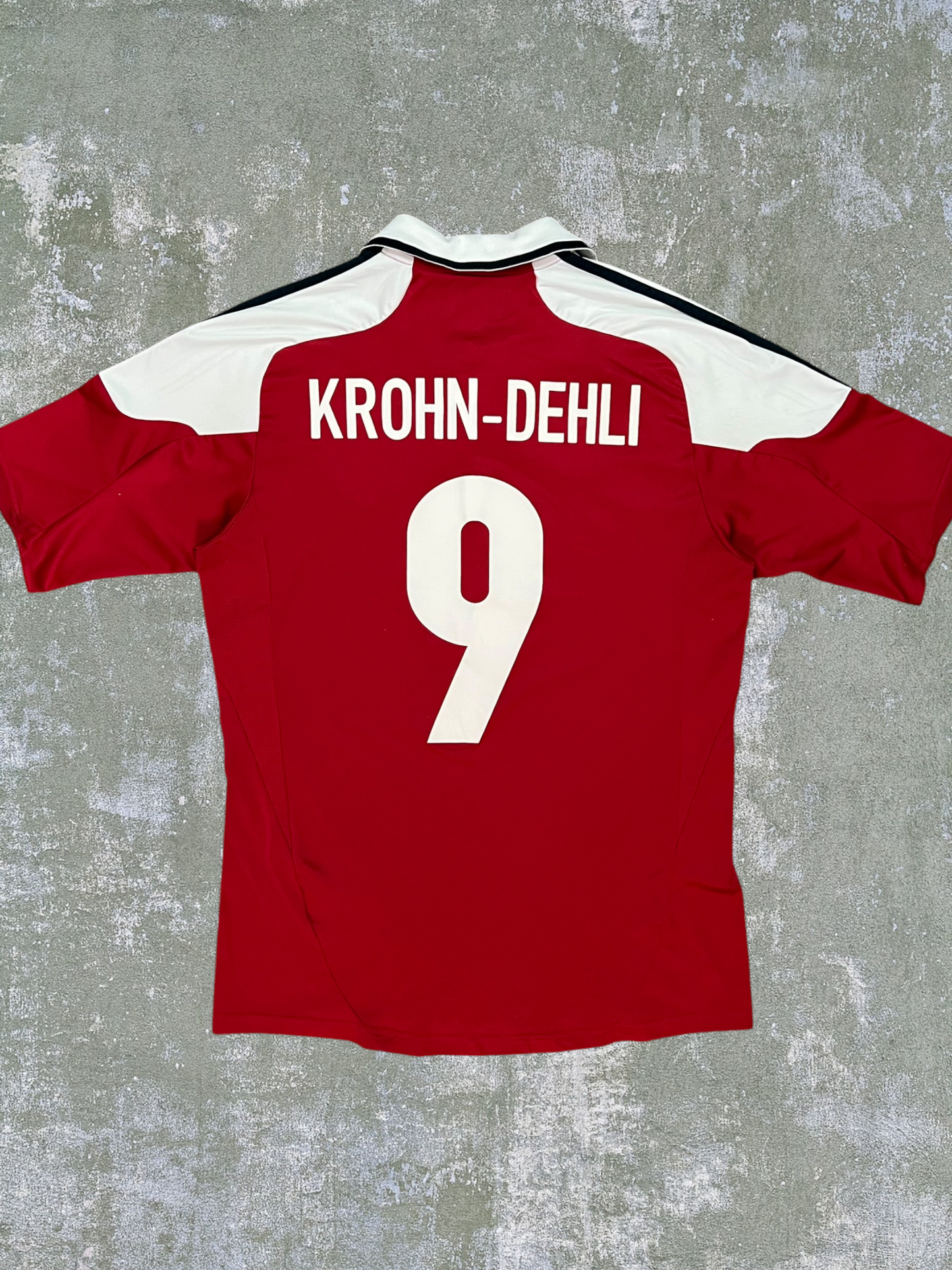 2012 Adidas Michael Krohn-Dehli Denmark National Team Jersey (M)