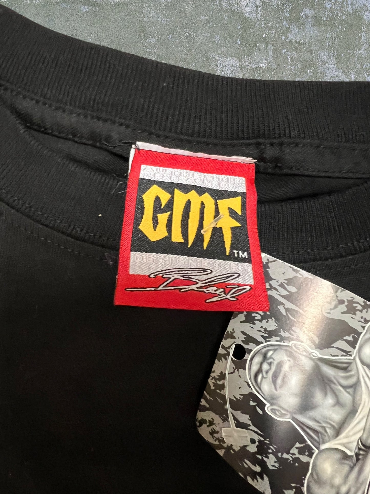 Late-90s/Early-2000s GMF Long Sleeve Tee (XXL) (New With Tags)