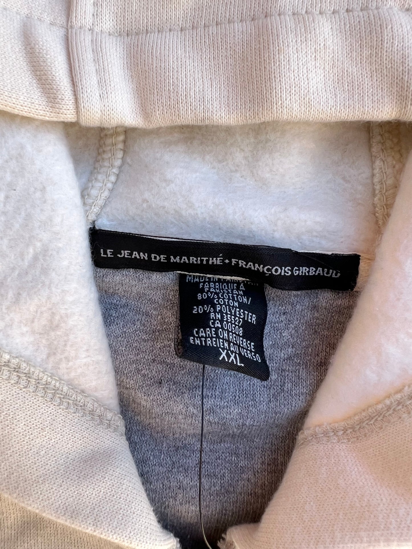 Early-2000s Marithe Francois Girbaud Zip Hoodie (XXL) (New With Tags)