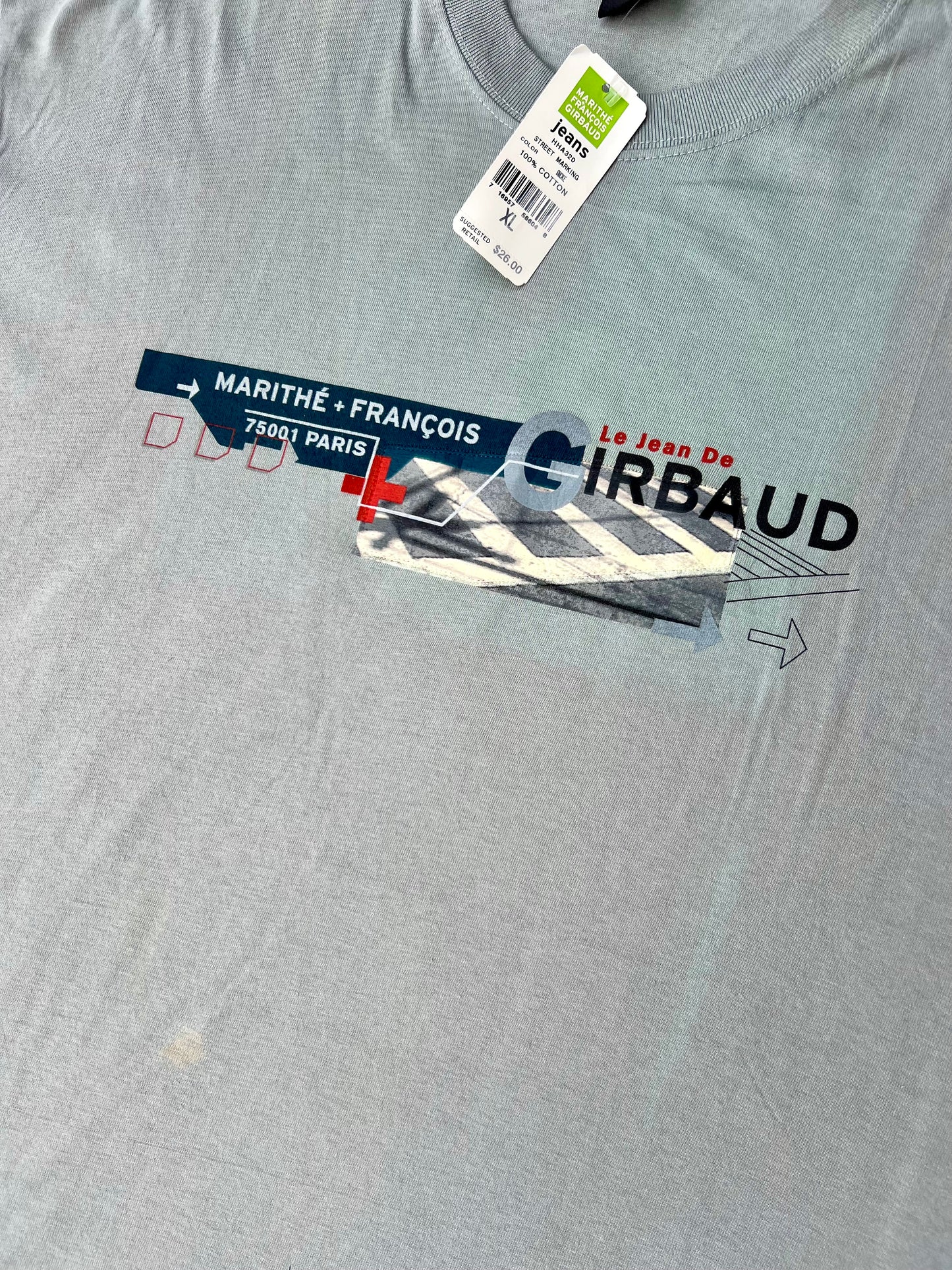 Early-2000s Marithe Francois Girbaud Tee (XL) (New With Tags)