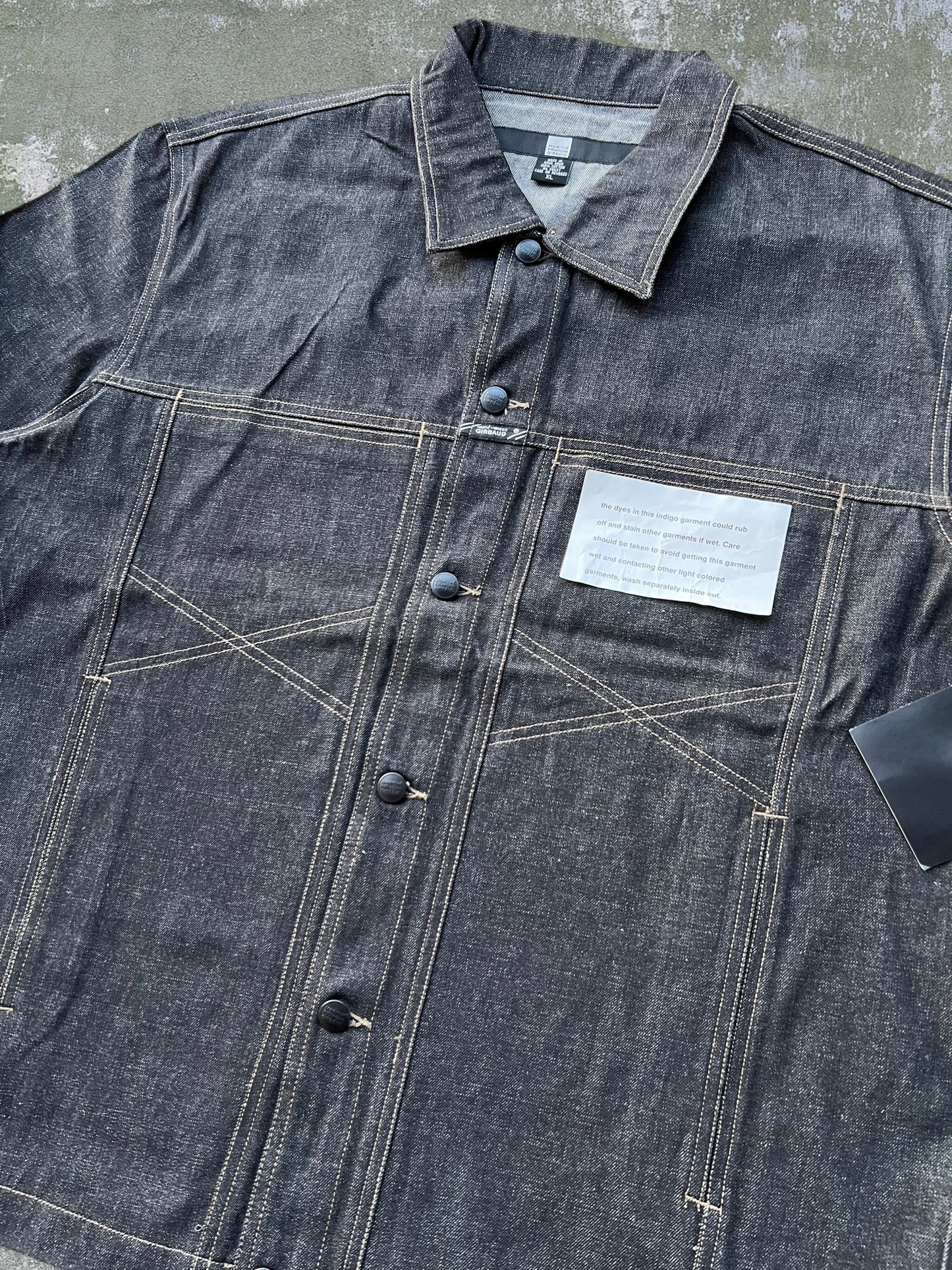 Early-2000s Marithe Francois Girbaud Denim Jacket (XL) (New With Tags)