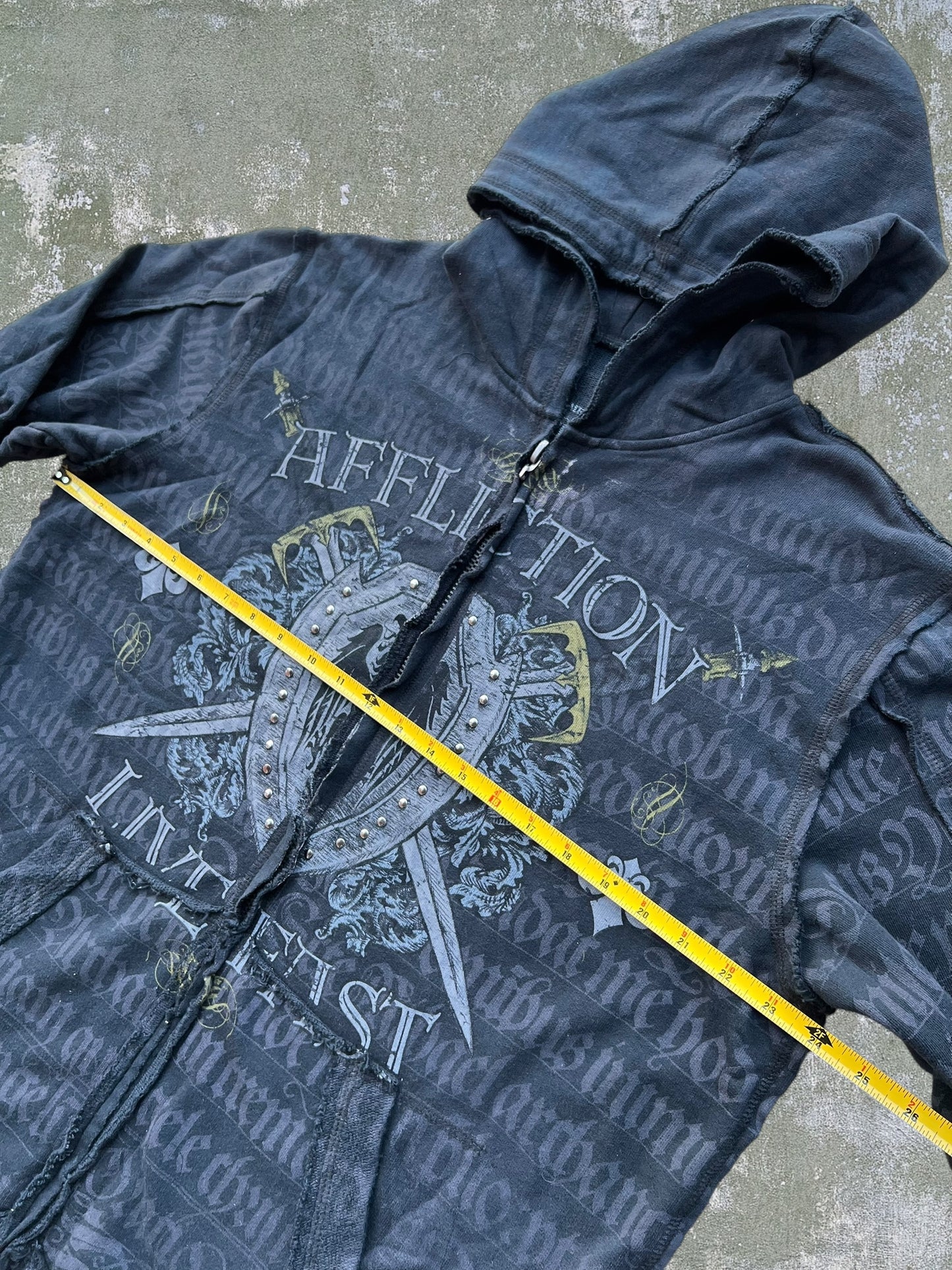 Early-2000s Affliction Zip Hoodie (M) (New With Tags)