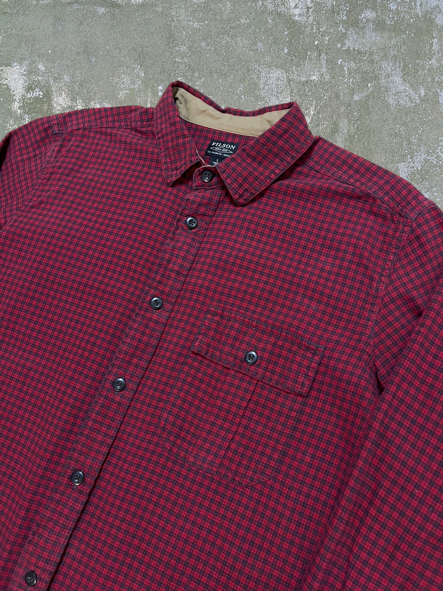 Filson Cotton Flannel Shirt (L)