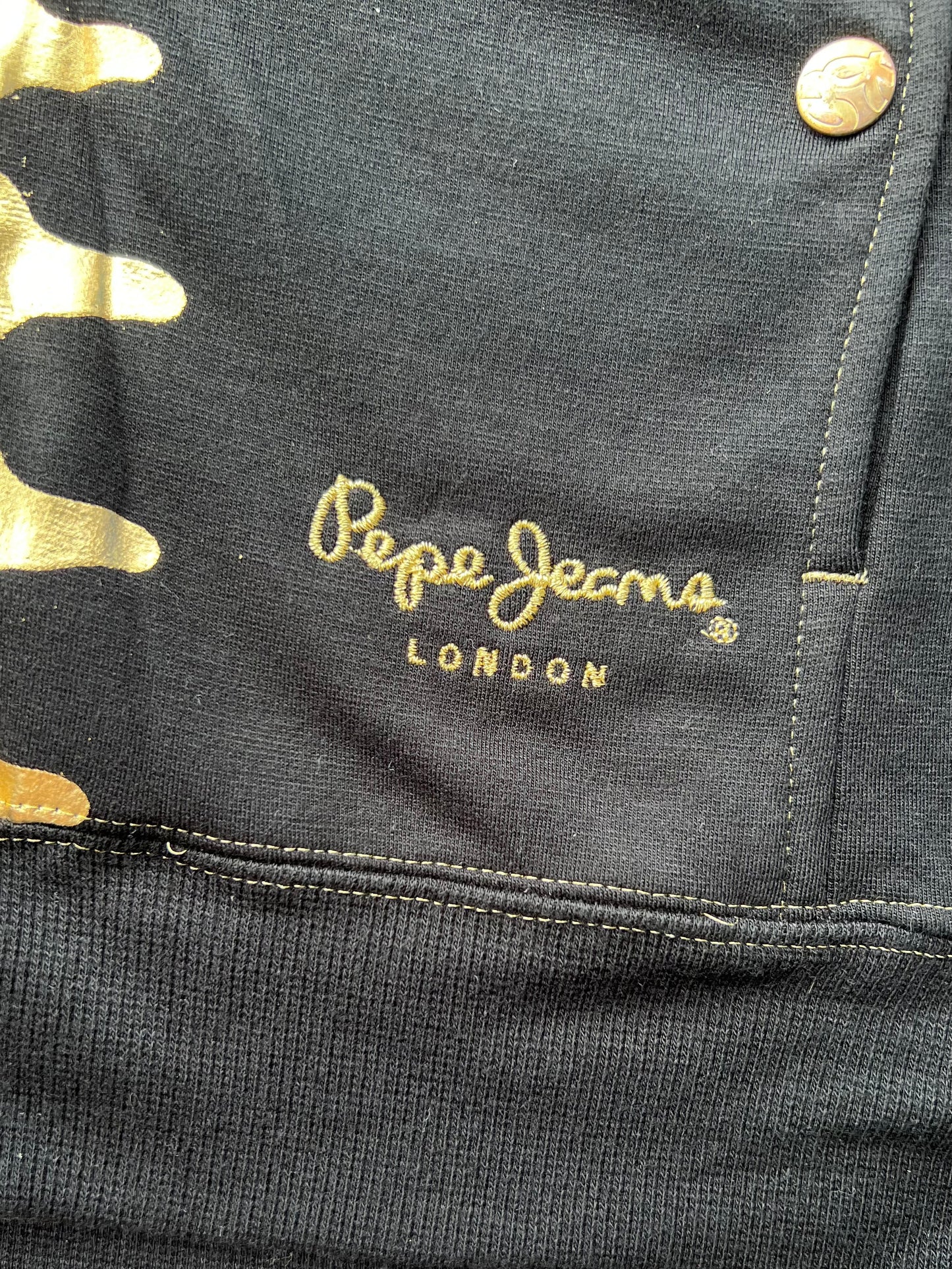 Early-2000s Pepe Jeans Skeleton Zip Hoodie (Women’s XXL) (New With Tags)