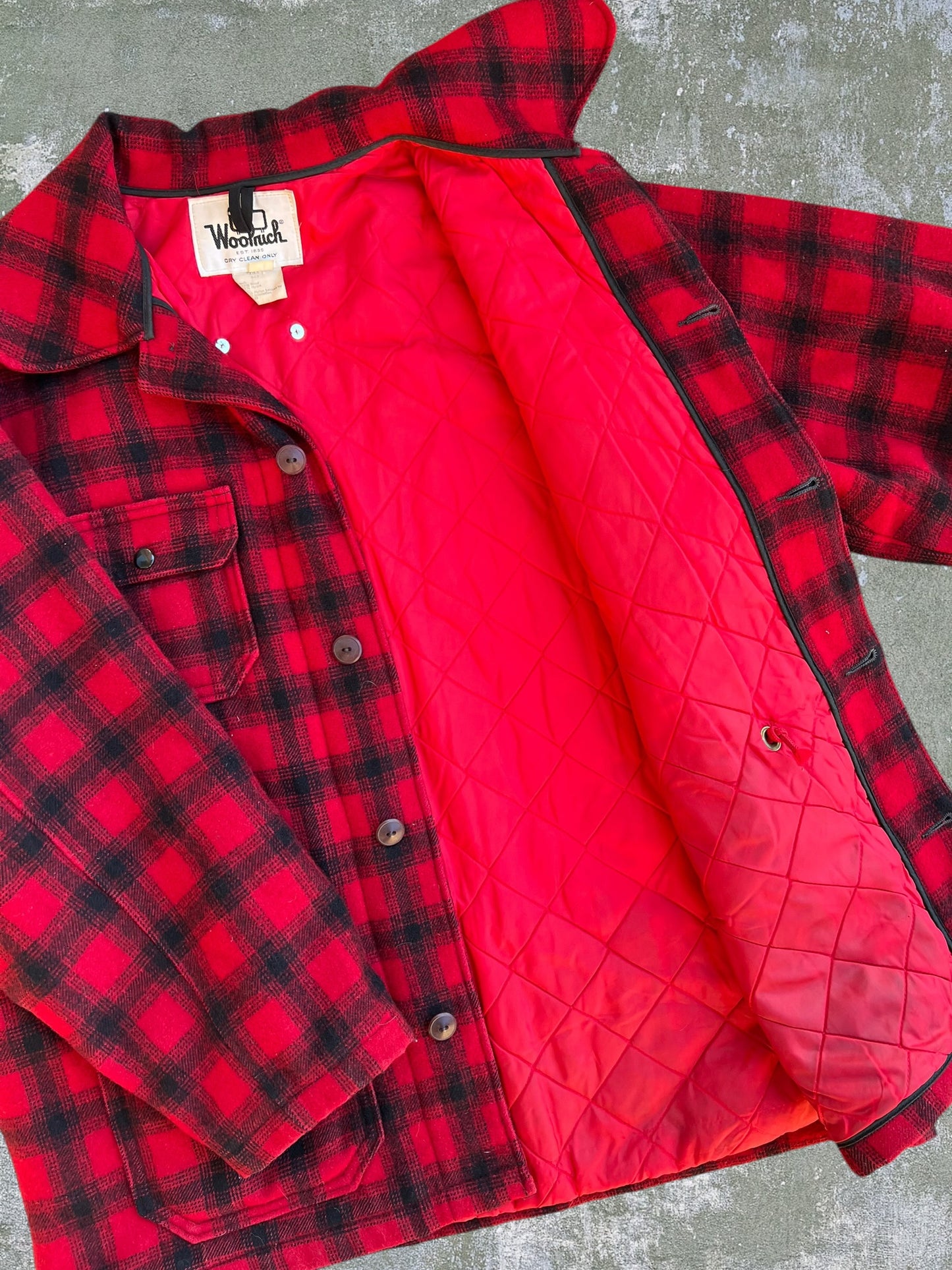 ‘70s Woolrich Mackinaw Jacket (XL)
