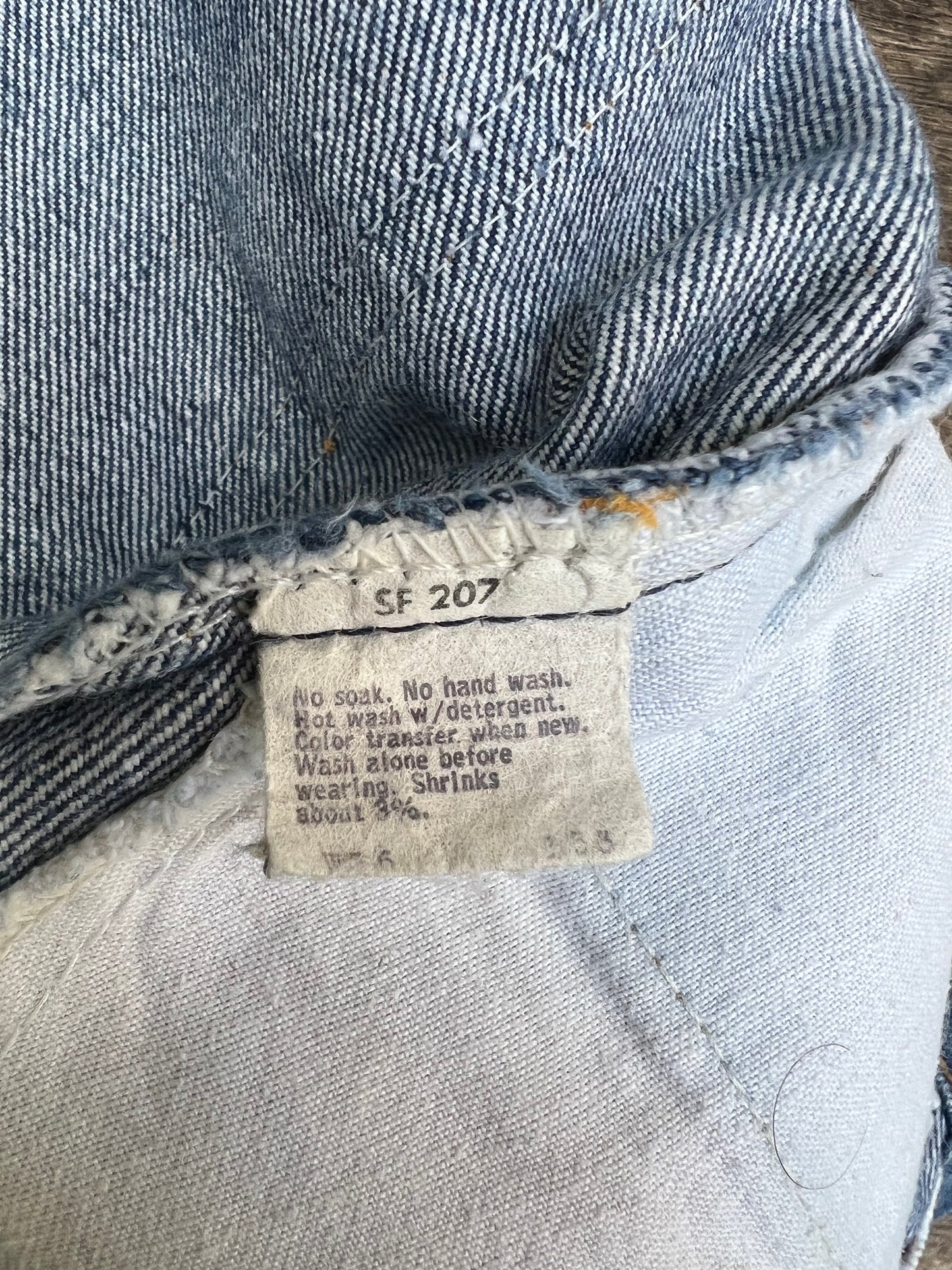 ‘70s/Early-80s Levi’s 517 Boot Cut Jeans (36x33)