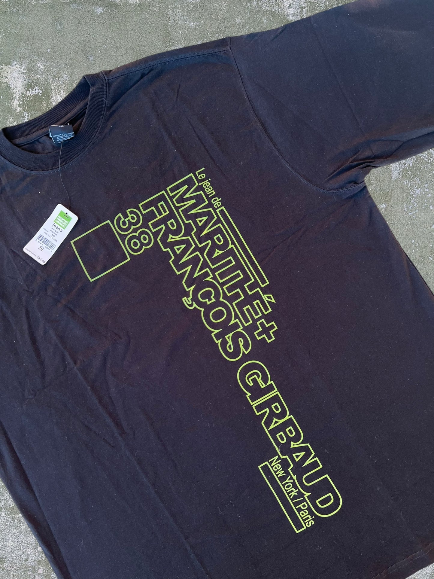 Early-2000s Marithe Francois Girbaud Tee (XXL) (New With Tags)