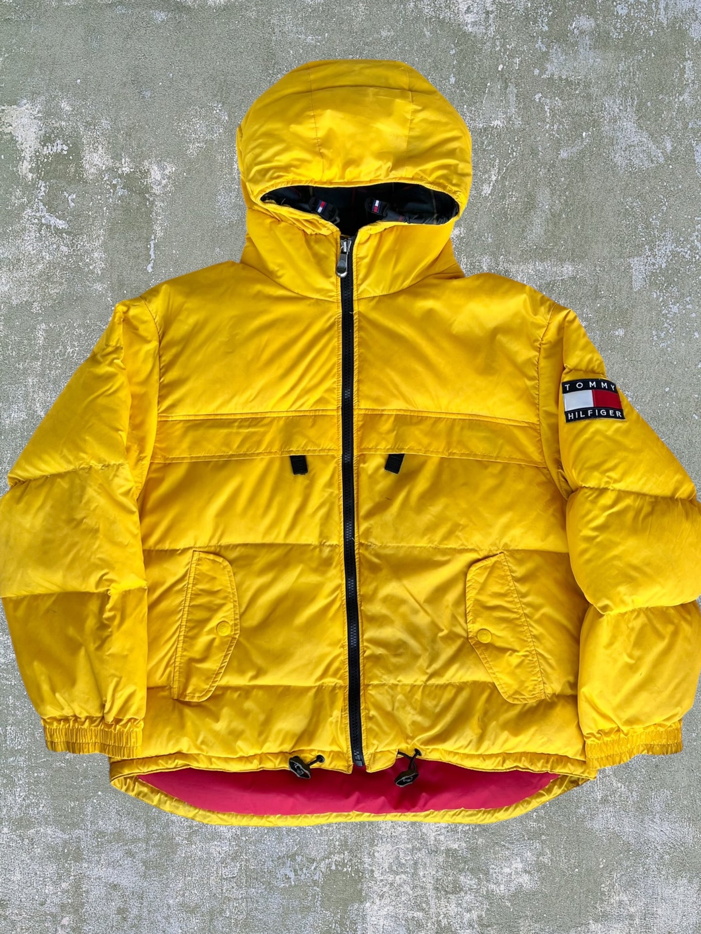 Early-2000s Tommy Hilfiger Puffer Jacket (L)
