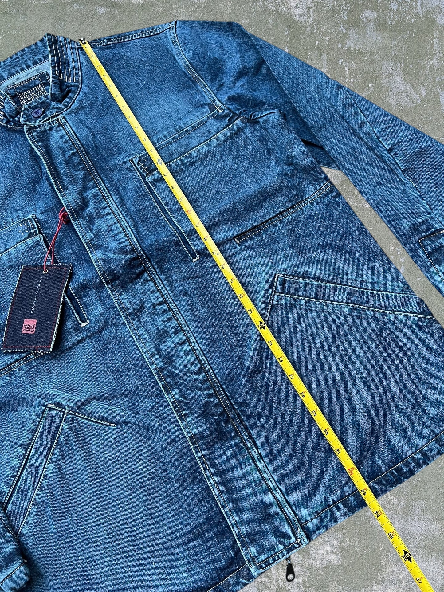 Early-2000s Marithe Francois Girbaud Denim Jacket (XXL) (New With Tags)