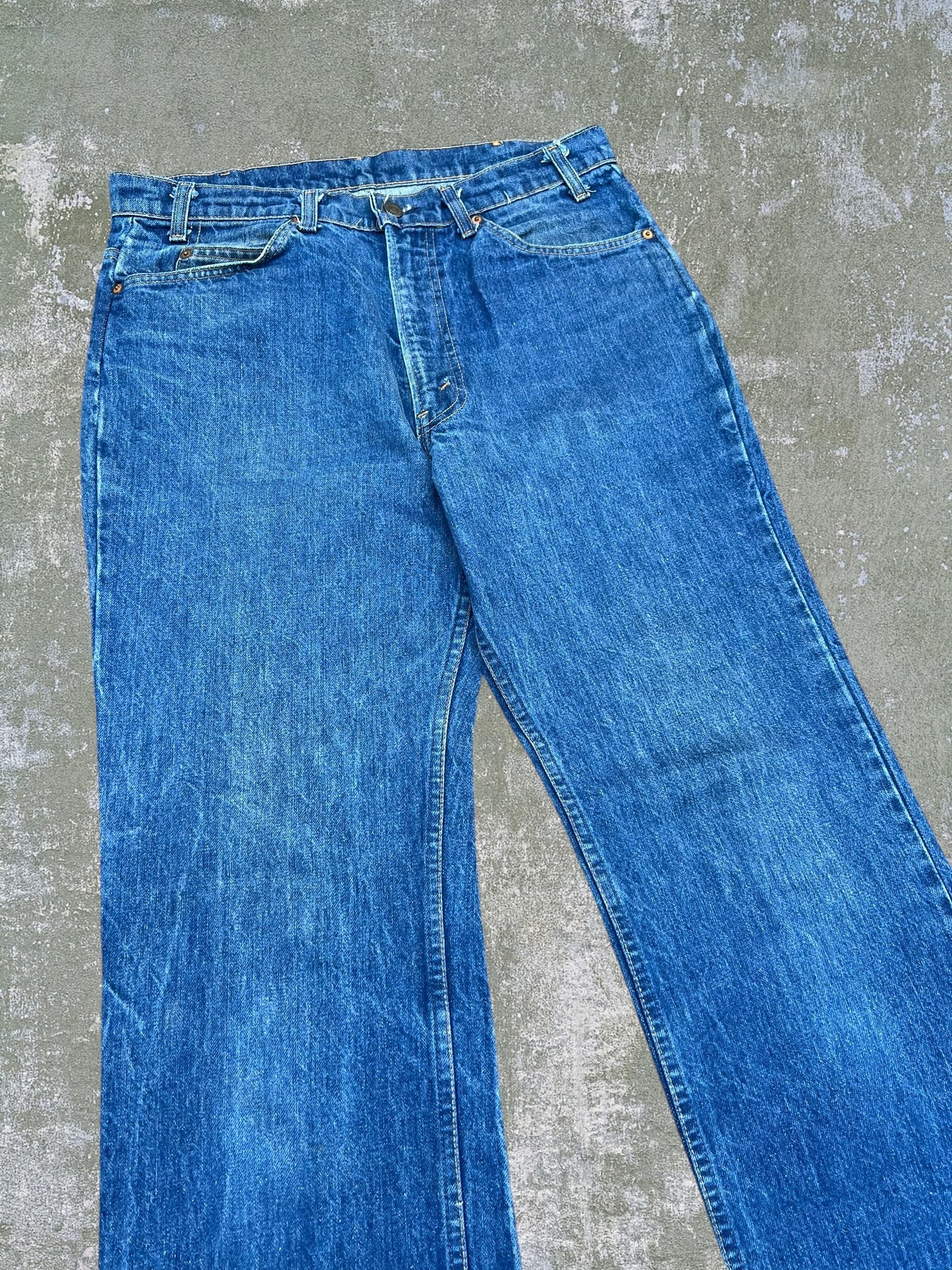 ‘70s/Early-80s Levi’s 517 Boot Cut Jeans (36x33)