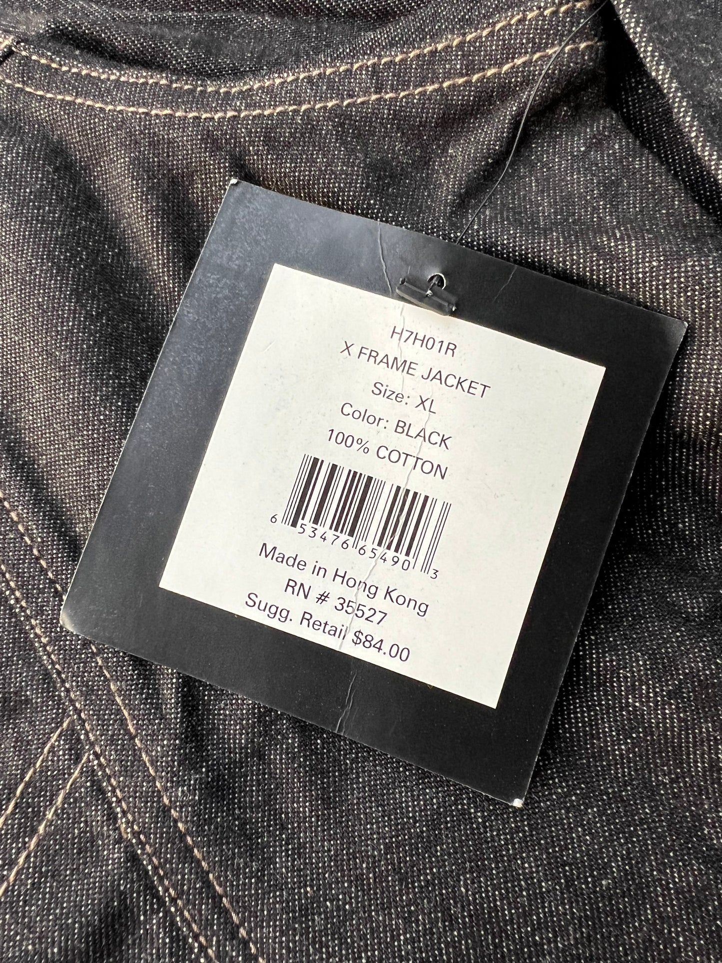 Early-2000s Marithe Francois Girbaud Denim Jacket (XL) (New With Tags)