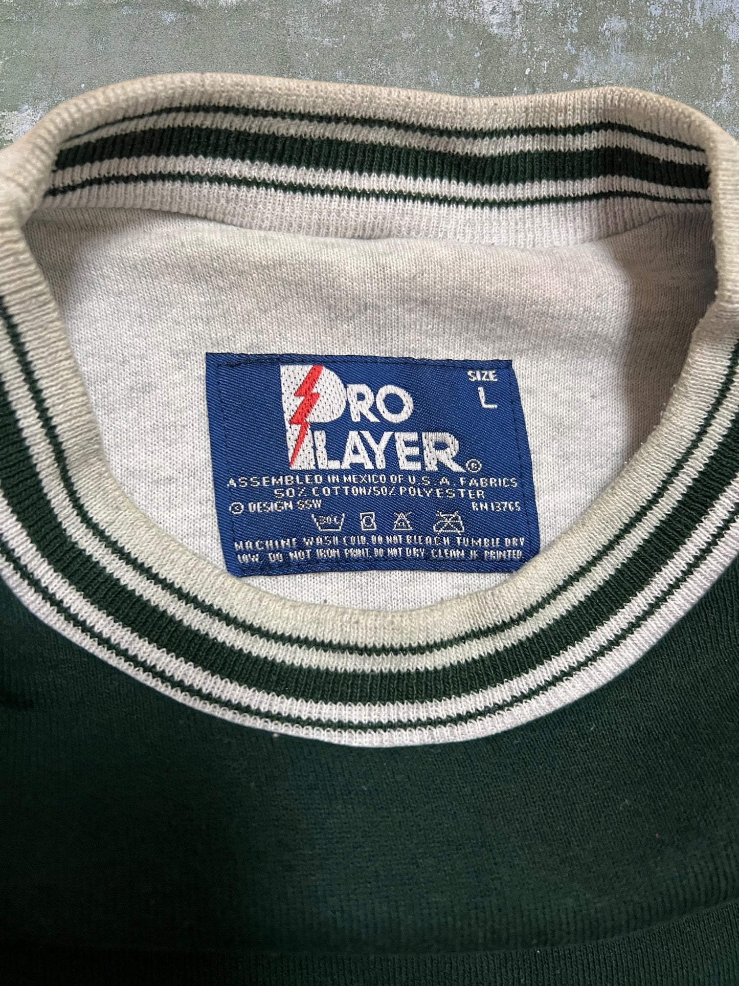 ‘90s Pro Player Double Face Crewneck (L)
