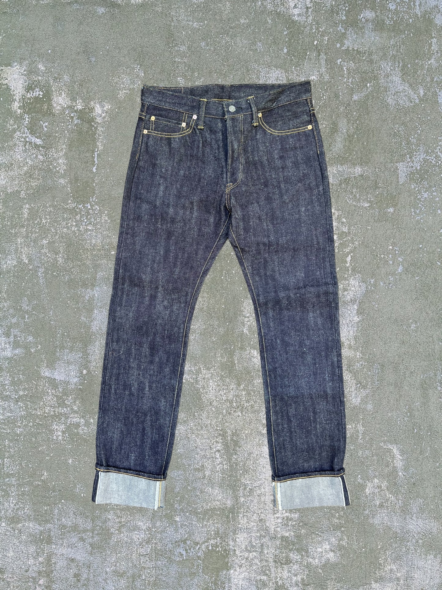 The Flat Head 3202 Selvedge Denim Jeans (32x36)