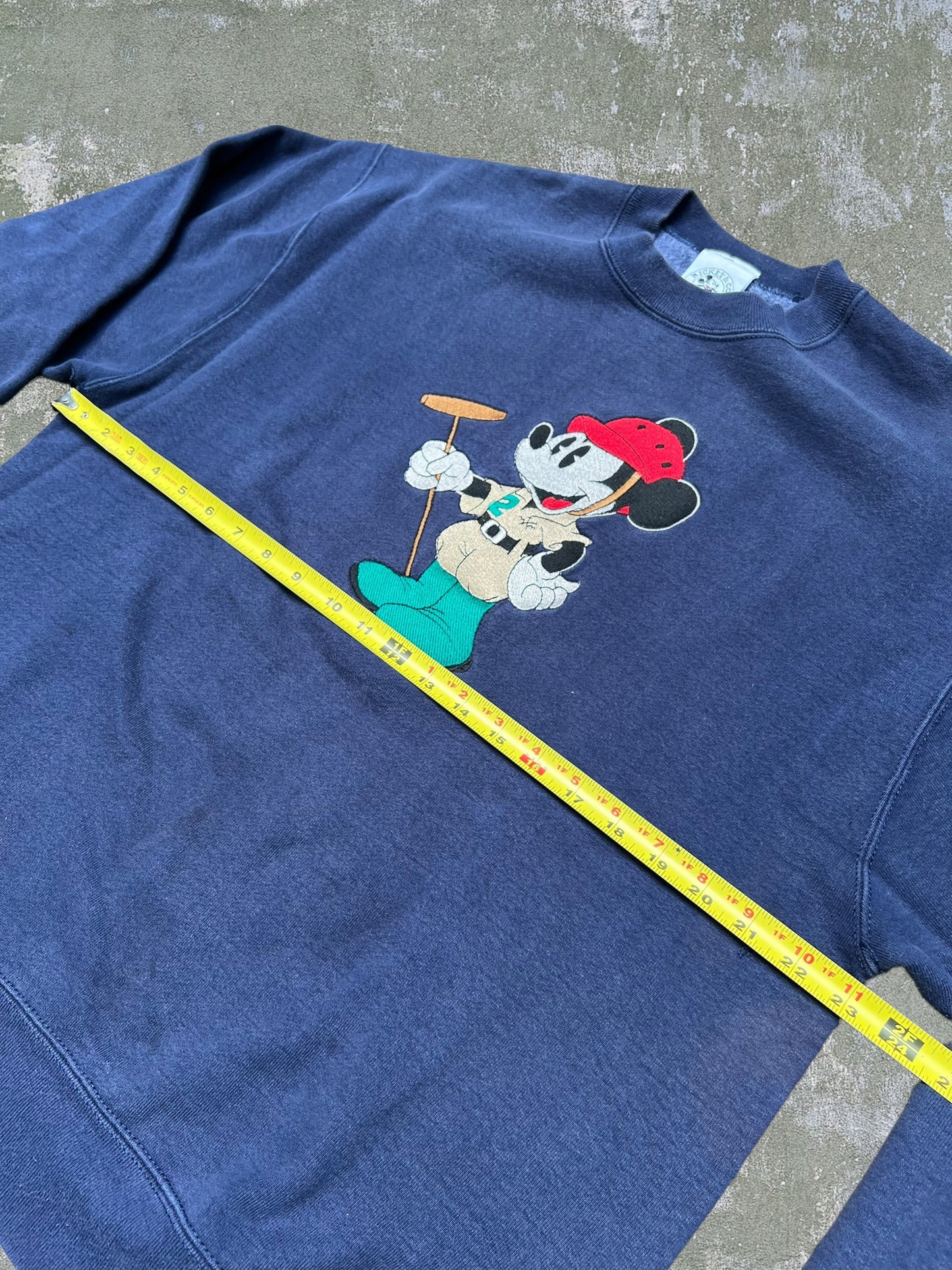 ‘90s Mickey Mouse Polo Crewneck (L)