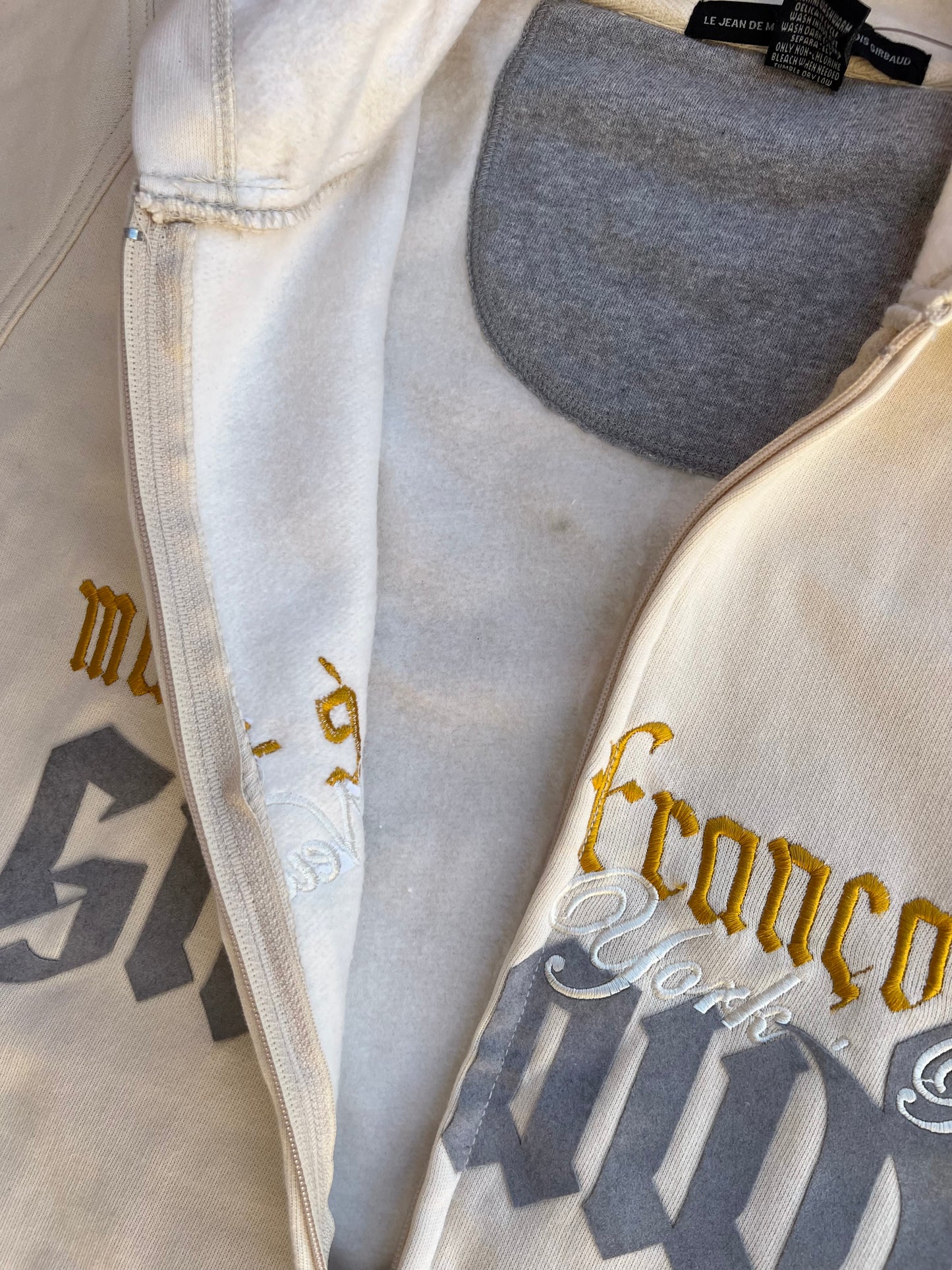 Early-2000s Marithe Francois Girbaud Zip Hoodie (XXL) (New With Tags)