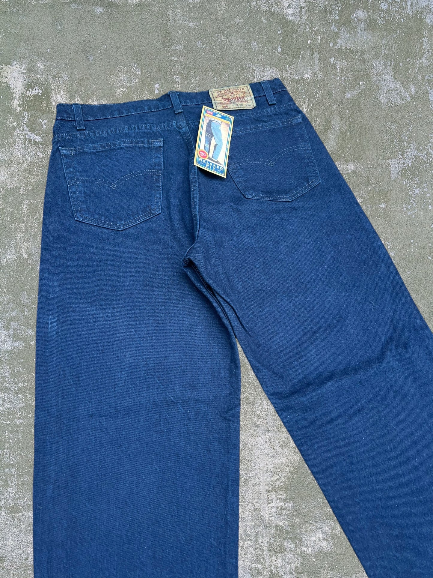 1991 Levi’s 550 Jeans (36x32) (New With Tags)