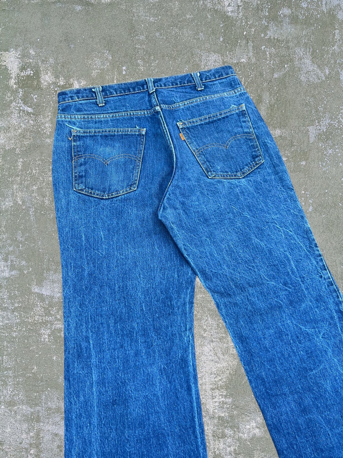 ‘70s/Early-80s Levi’s 517 Boot Cut Jeans (36x33)