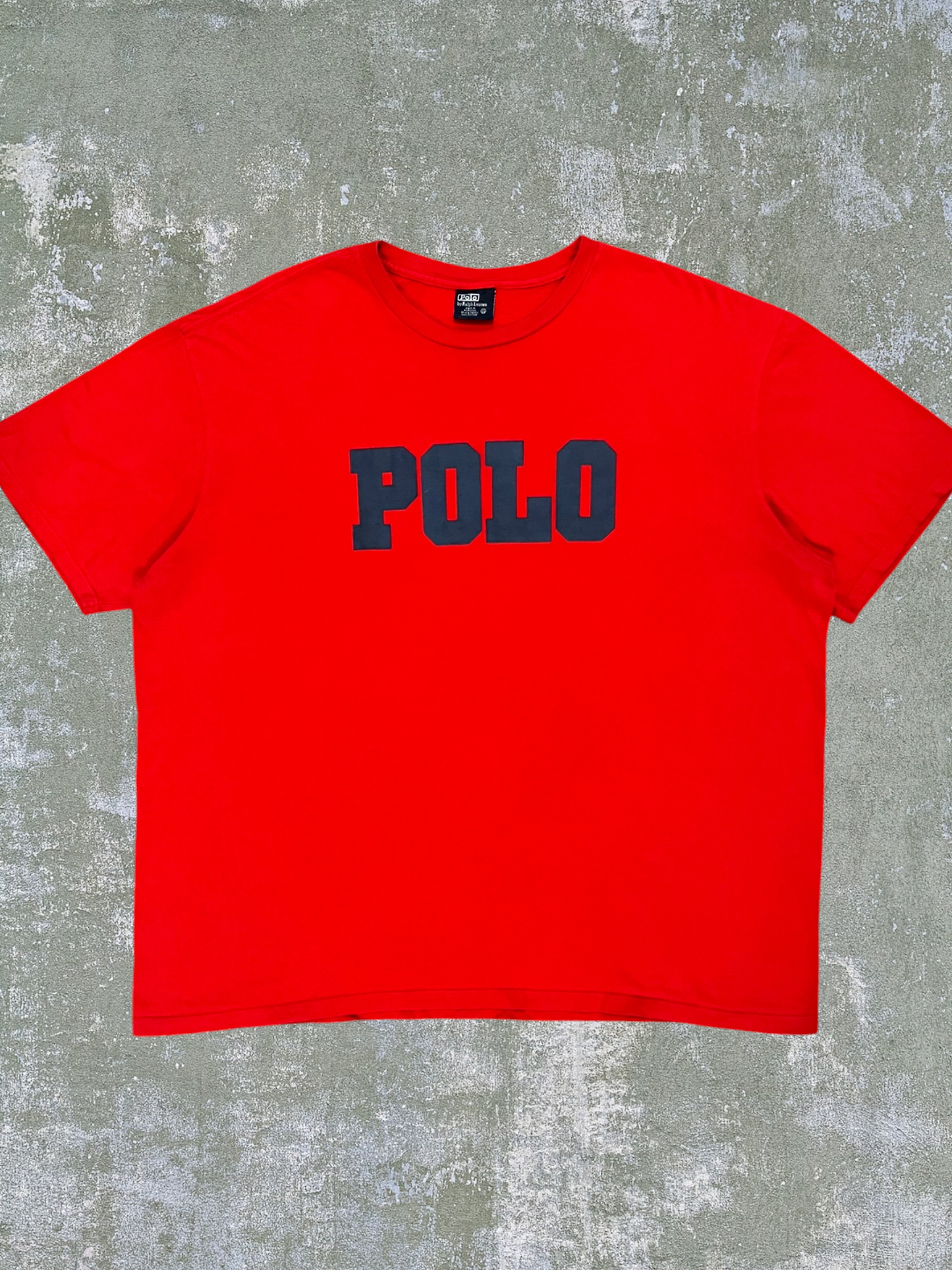 Early-2000s Polo Ralph Lauren Spellout Tee (XXL)