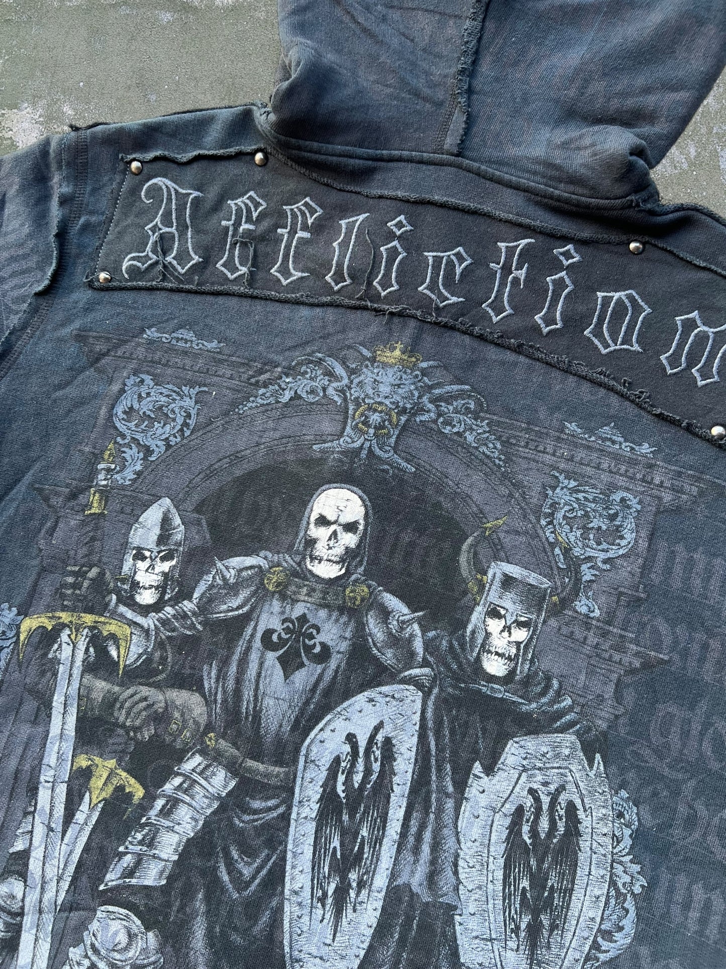 Early-2000s Affliction Zip Hoodie (M) (New With Tags)