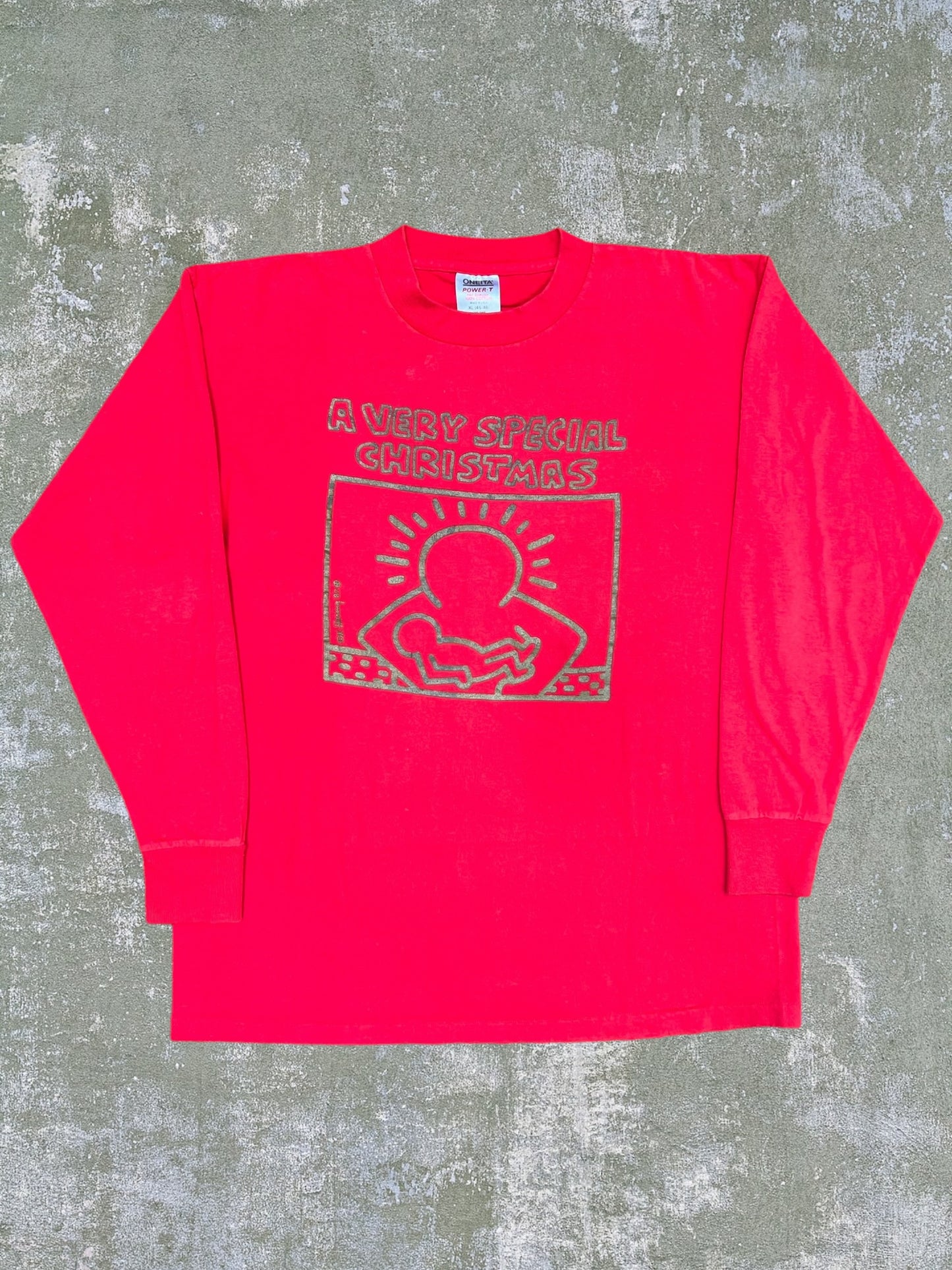 1987 Keith Haring A Very Special Christmas Tee (XL)