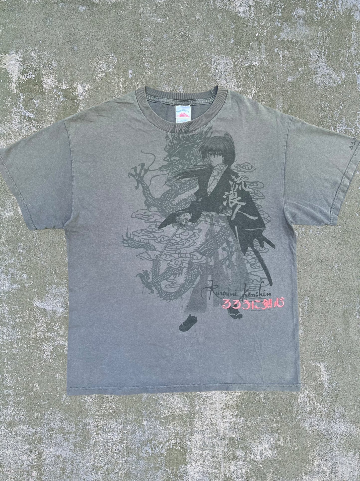 Early-2000s Rurouni Kenshin Tee (L)