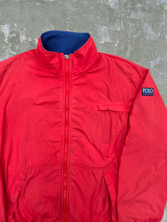 ‘90s Polo Sport Fleece Lined Jacket (M)