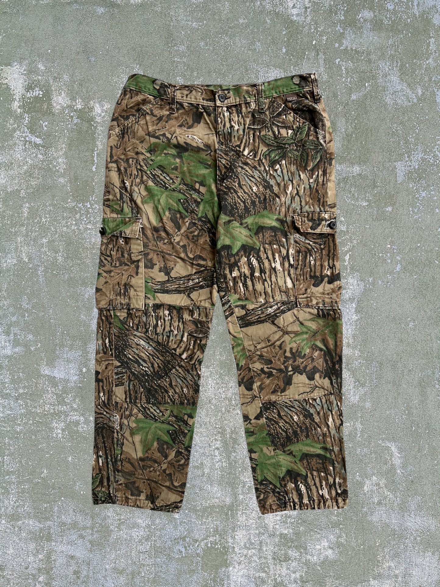 '80s/'90s RealTree Camo Hunting Pants (38)