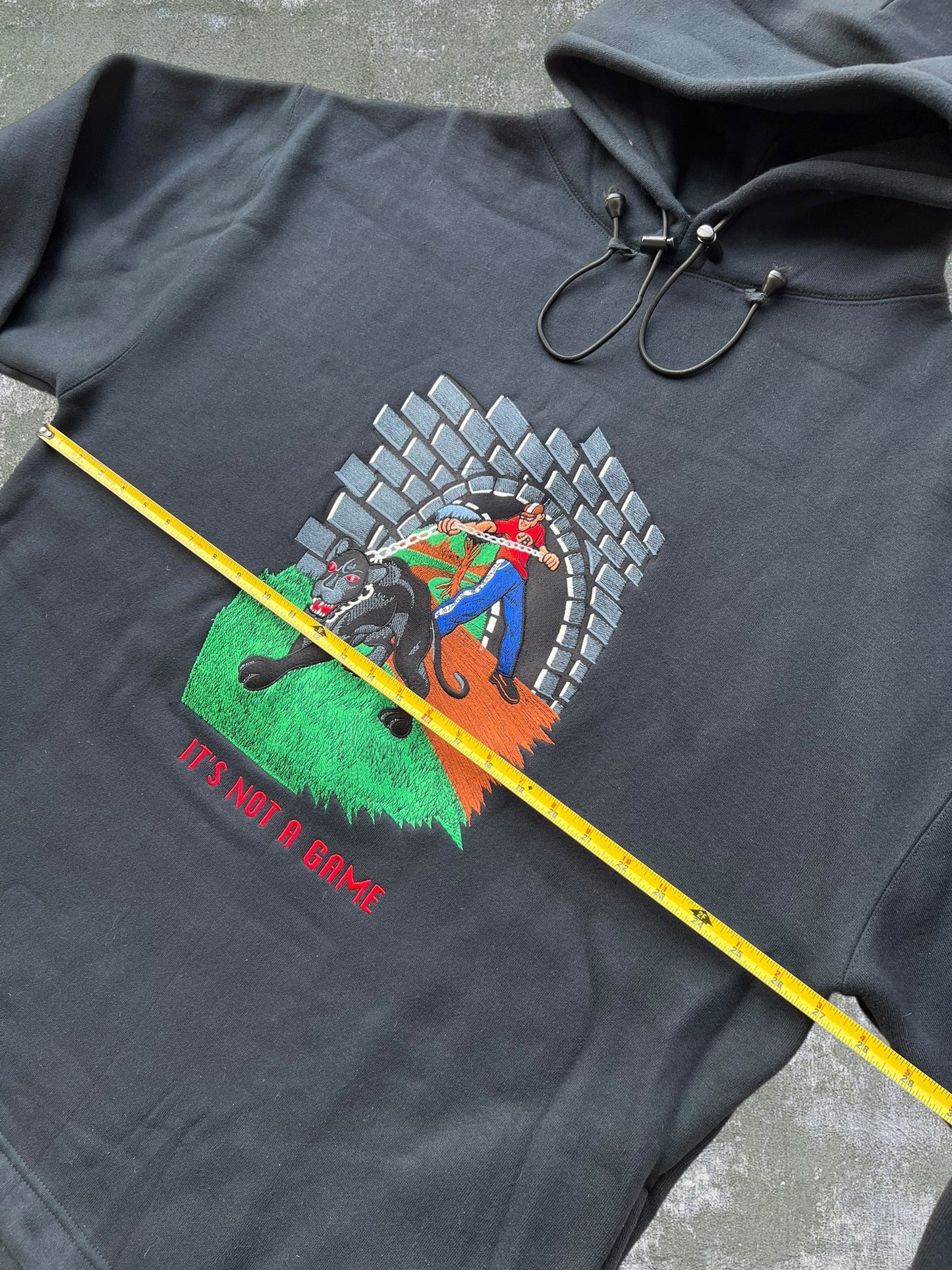 Late-90s/Early-2000s Johnny Blaze “It’s Not A Game” Hoodie (XXL) (New With Tags)