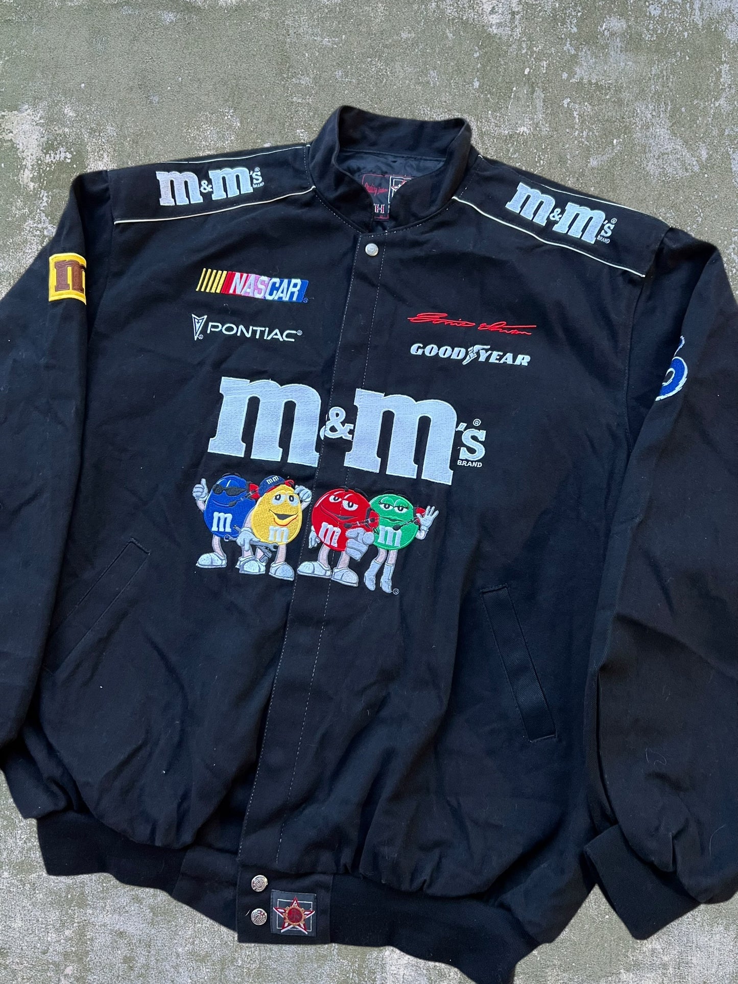 Late-90s/Early-2000s JH M&M’s Racing Jacket (4XL)