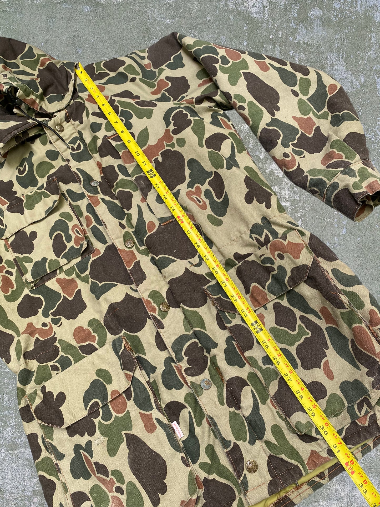 ‘70s/‘80s Himalayan Duck Camo Hunting Jacket (M)