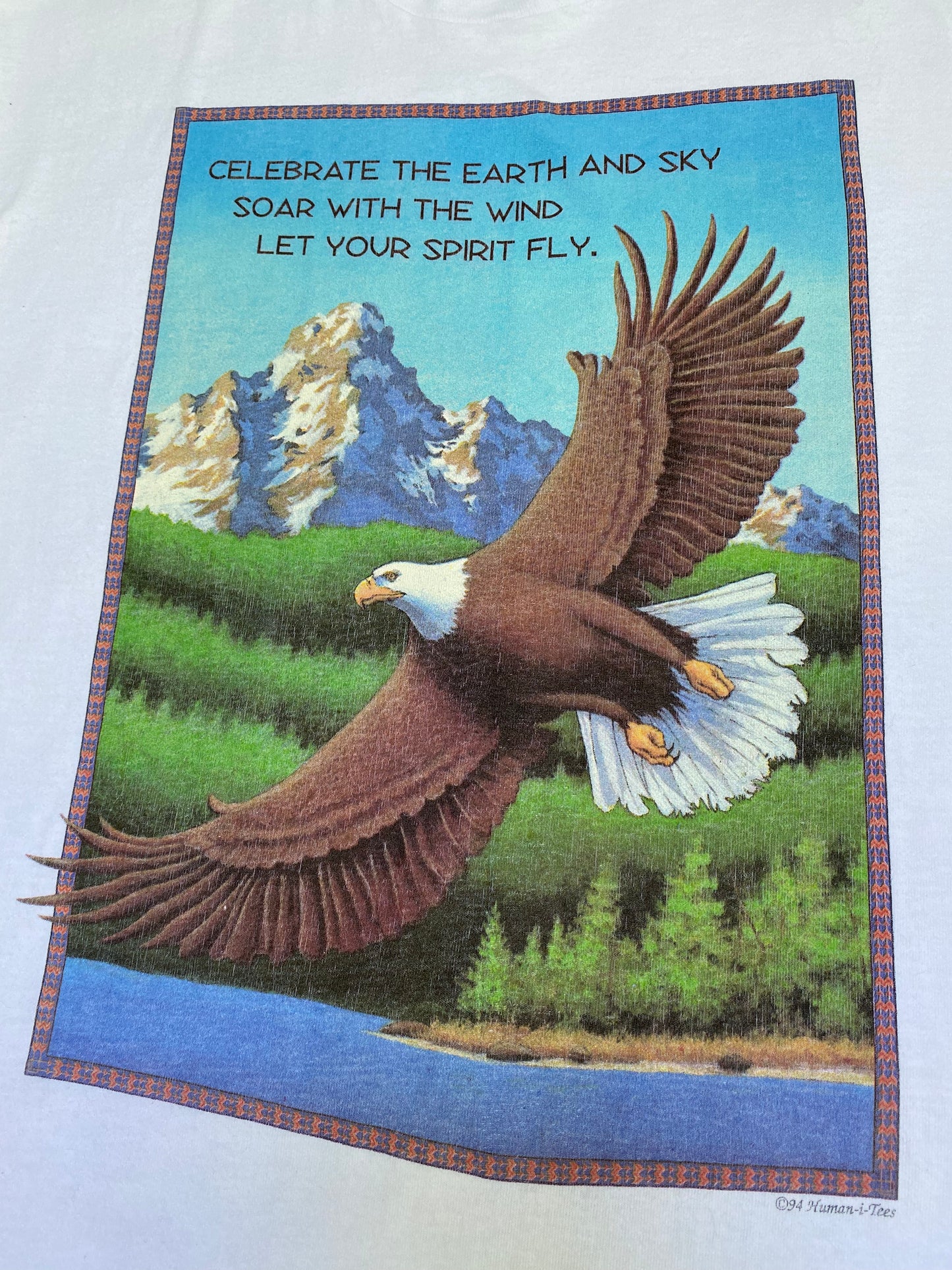 1994 Human-i-Tees Eagle Tee (XL)