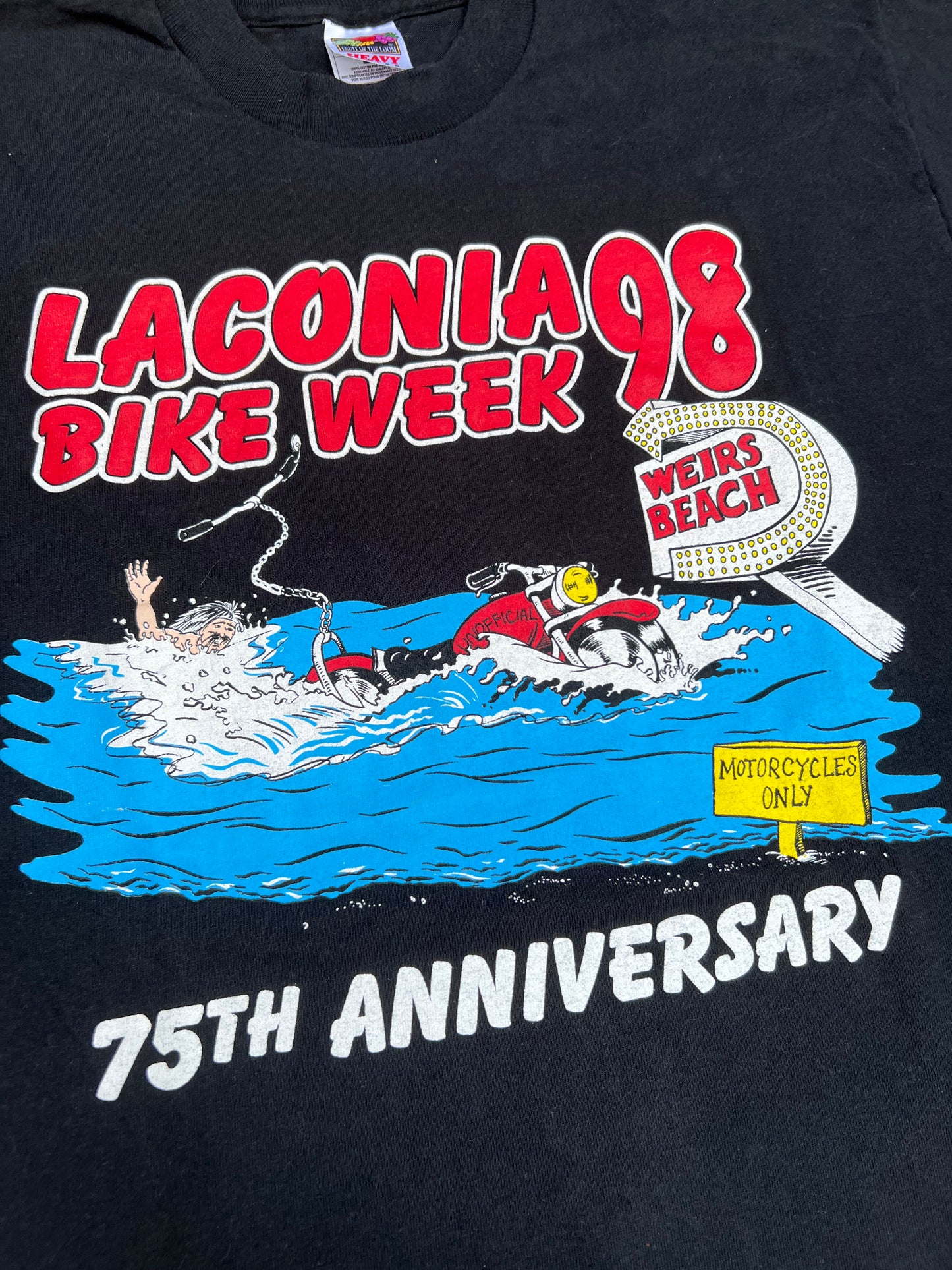 1998 Laconia Bike Week Tee (L)