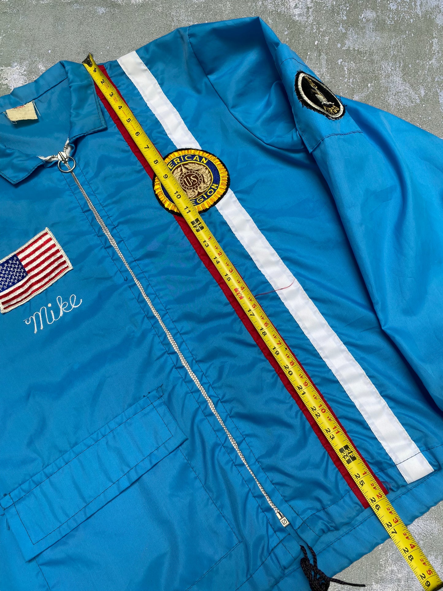 ‘70s Chain Stitch American Legion Pennsylvania Windbreaker (M)