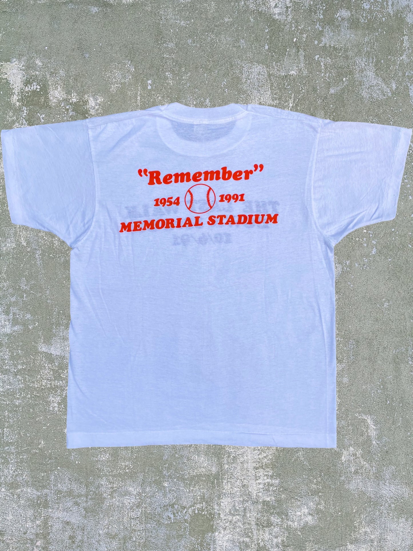 1991 Baltimore Orioles Memorial Stadium Tee (M)