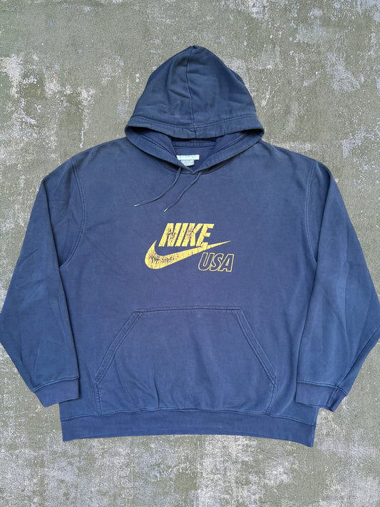 Early-2000s Nike USA Hoodie (XXL)