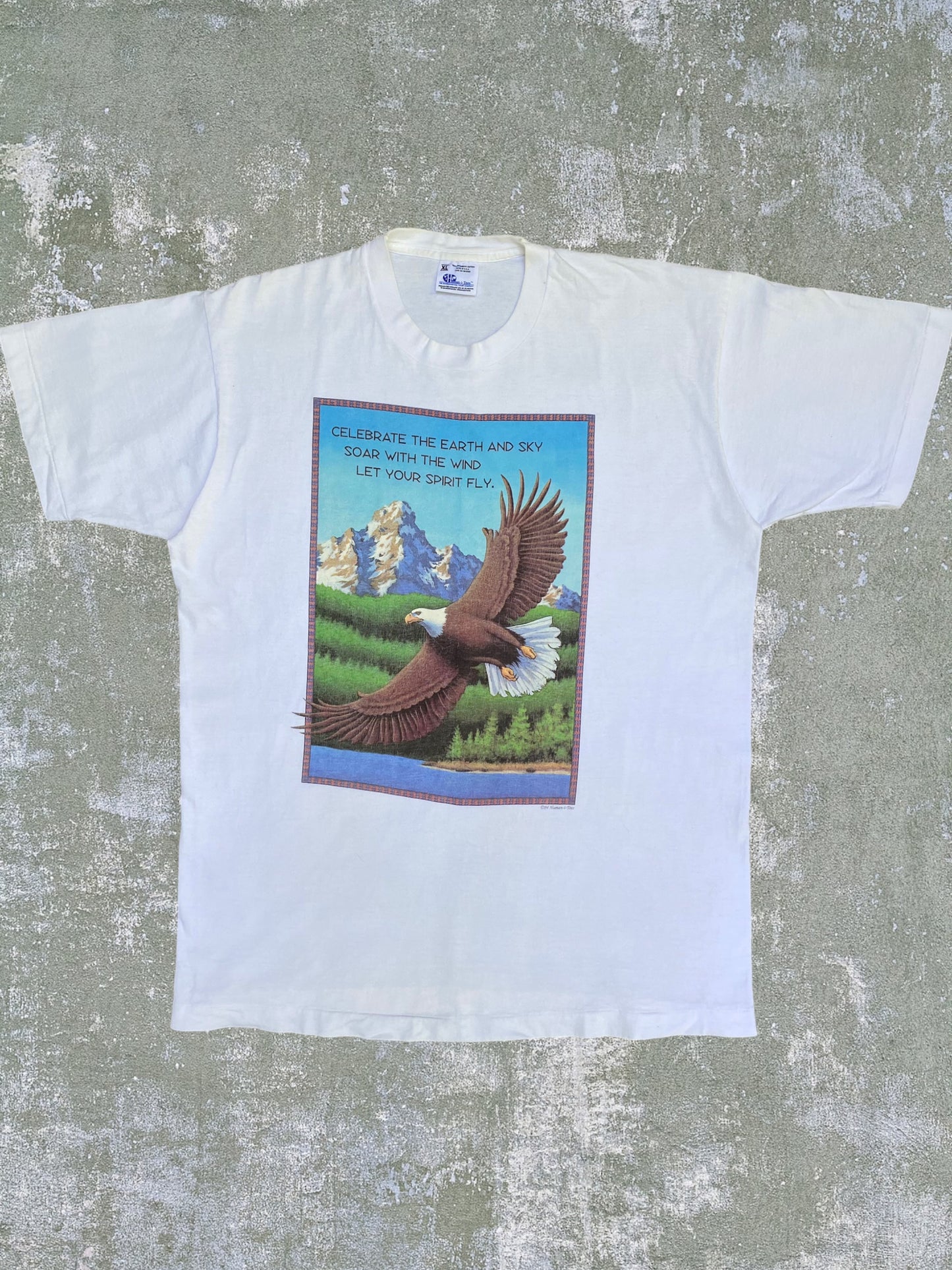 1994 Human-i-Tees Eagle Tee (XL)