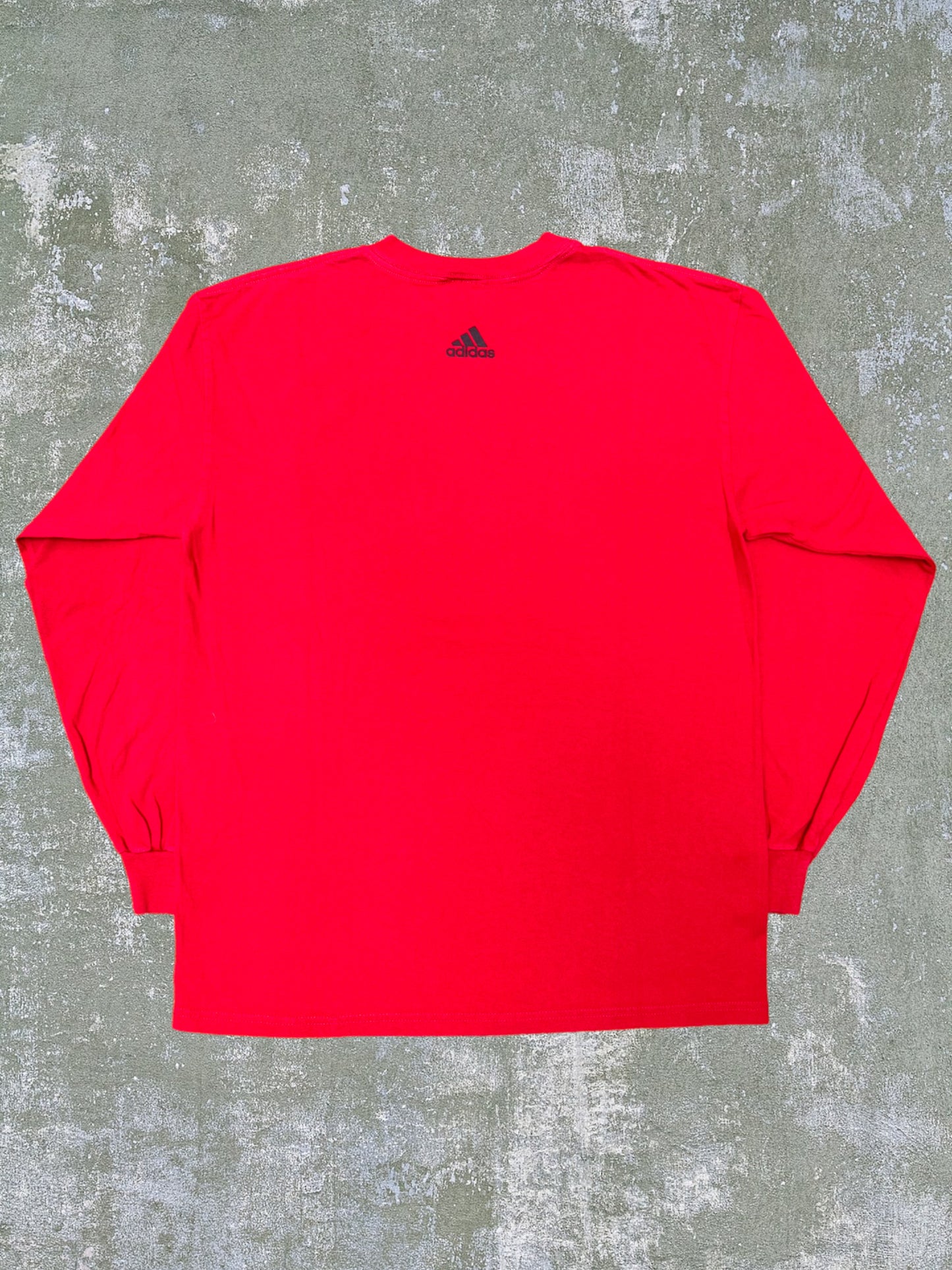 Early-2000s Adidas AC Milan Long Sleeve Tee (M)