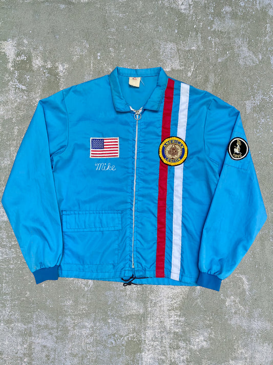 ‘70s Chain Stitch American Legion Pennsylvania Windbreaker (M)