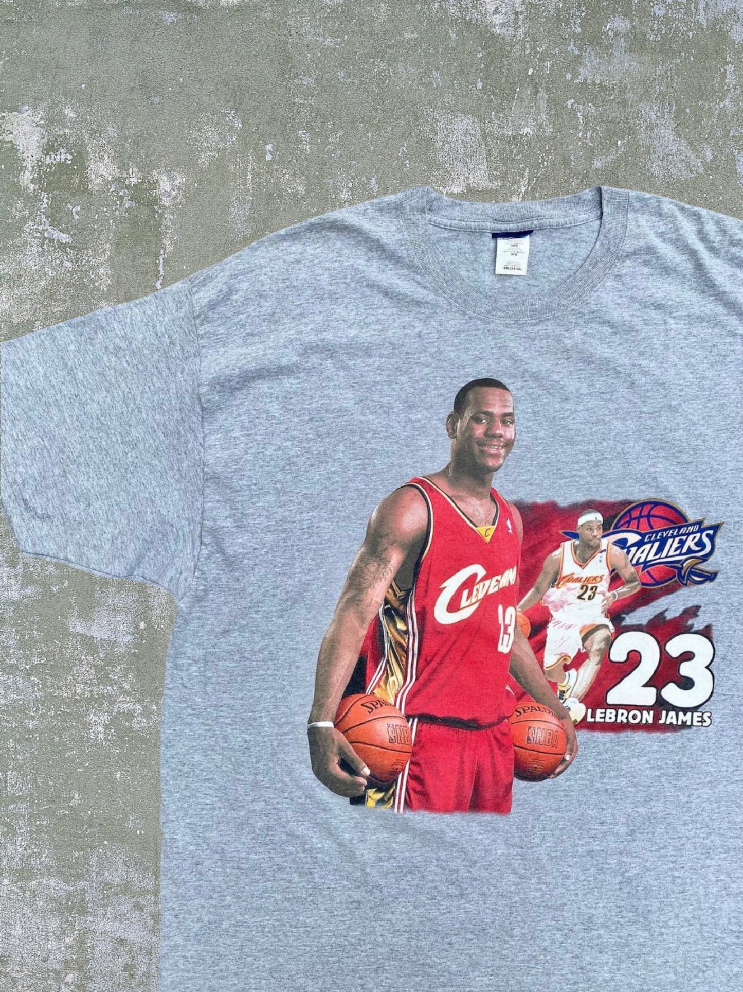 Early-2000s LeBron James Cleveland Cavaliers Tee (3XL)