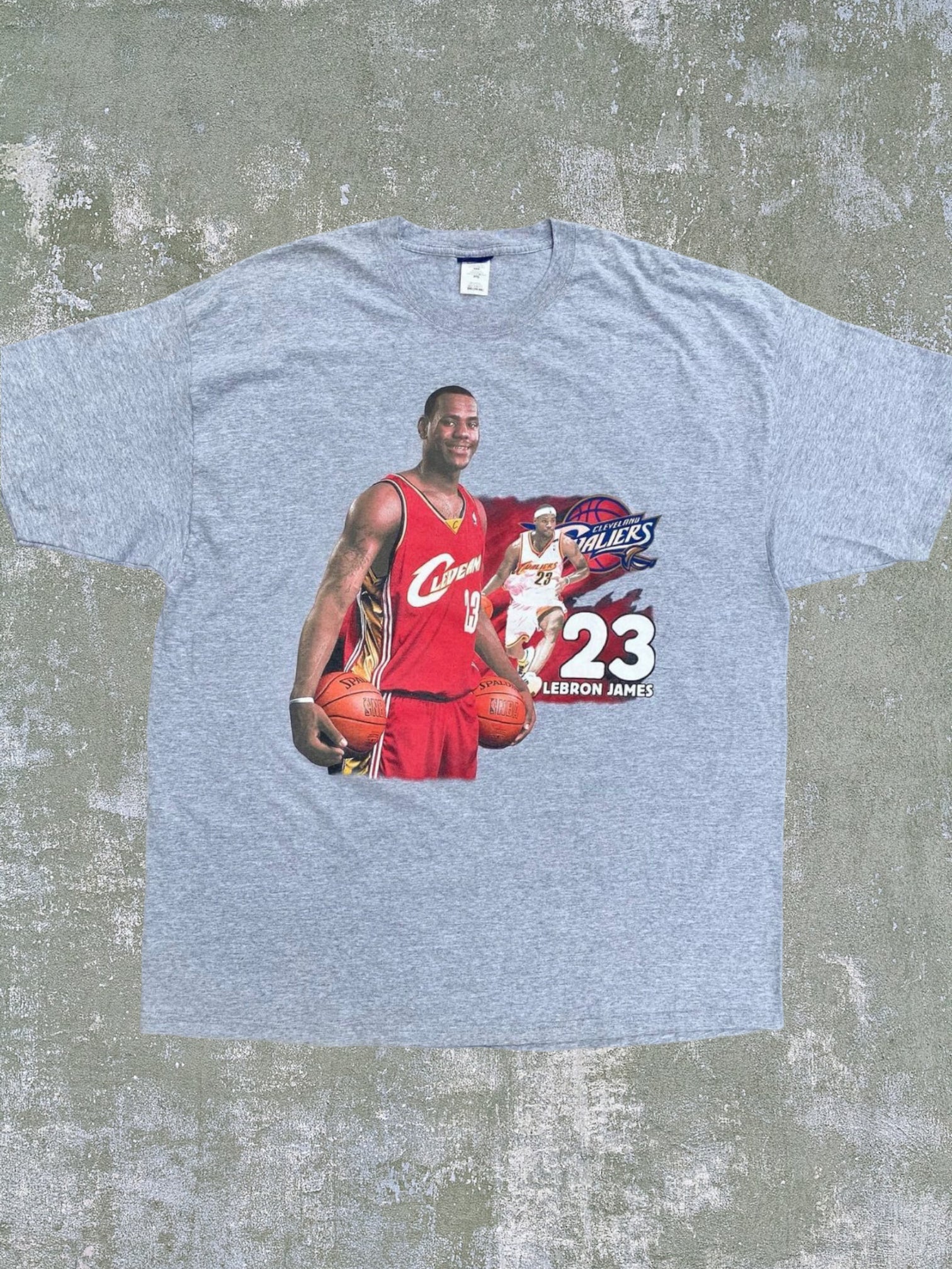 Early-2000s LeBron James Cleveland Cavaliers Tee (3XL) – GerbThrifts