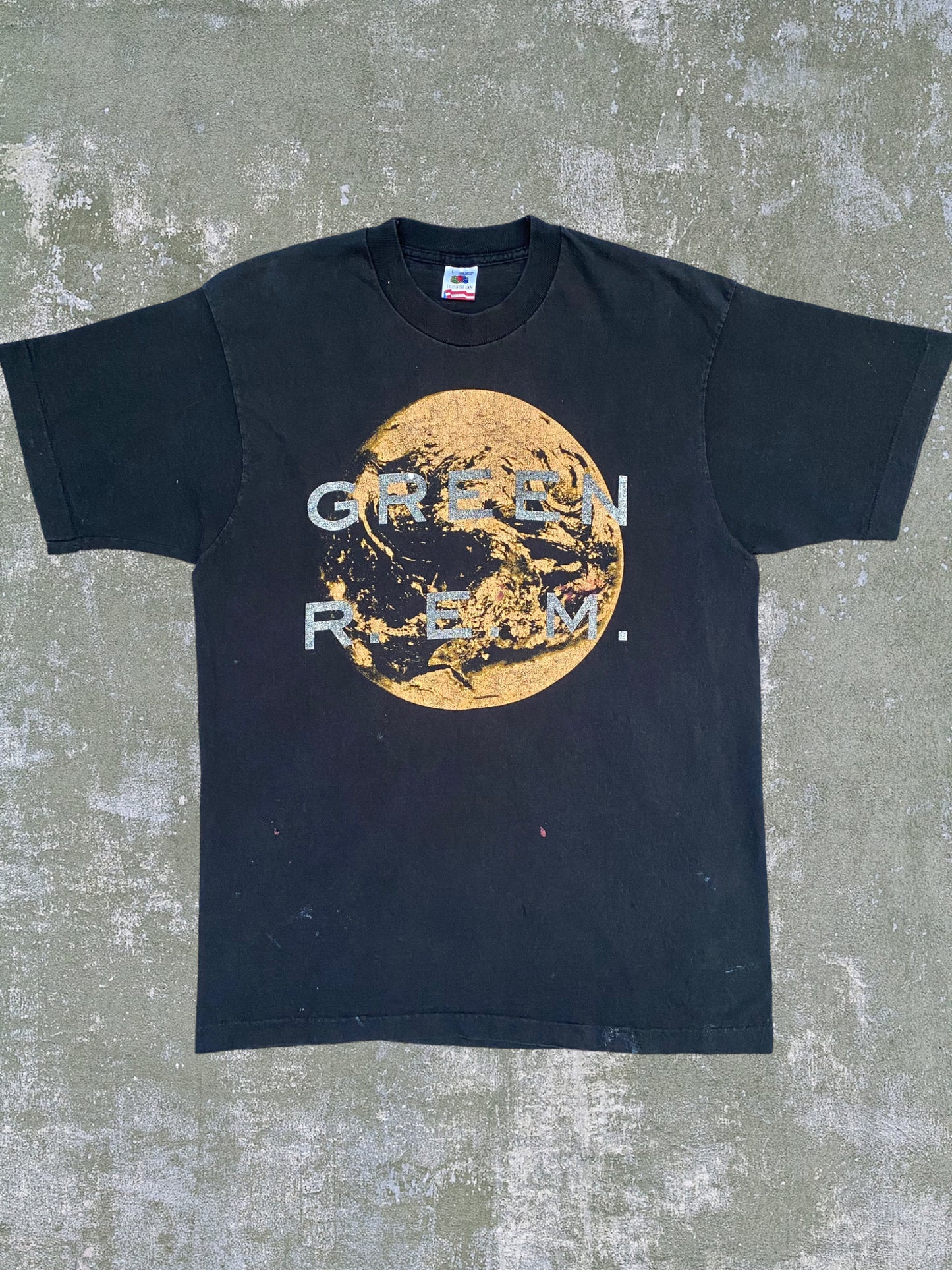 1988 R.E.M. Green Tee (L)