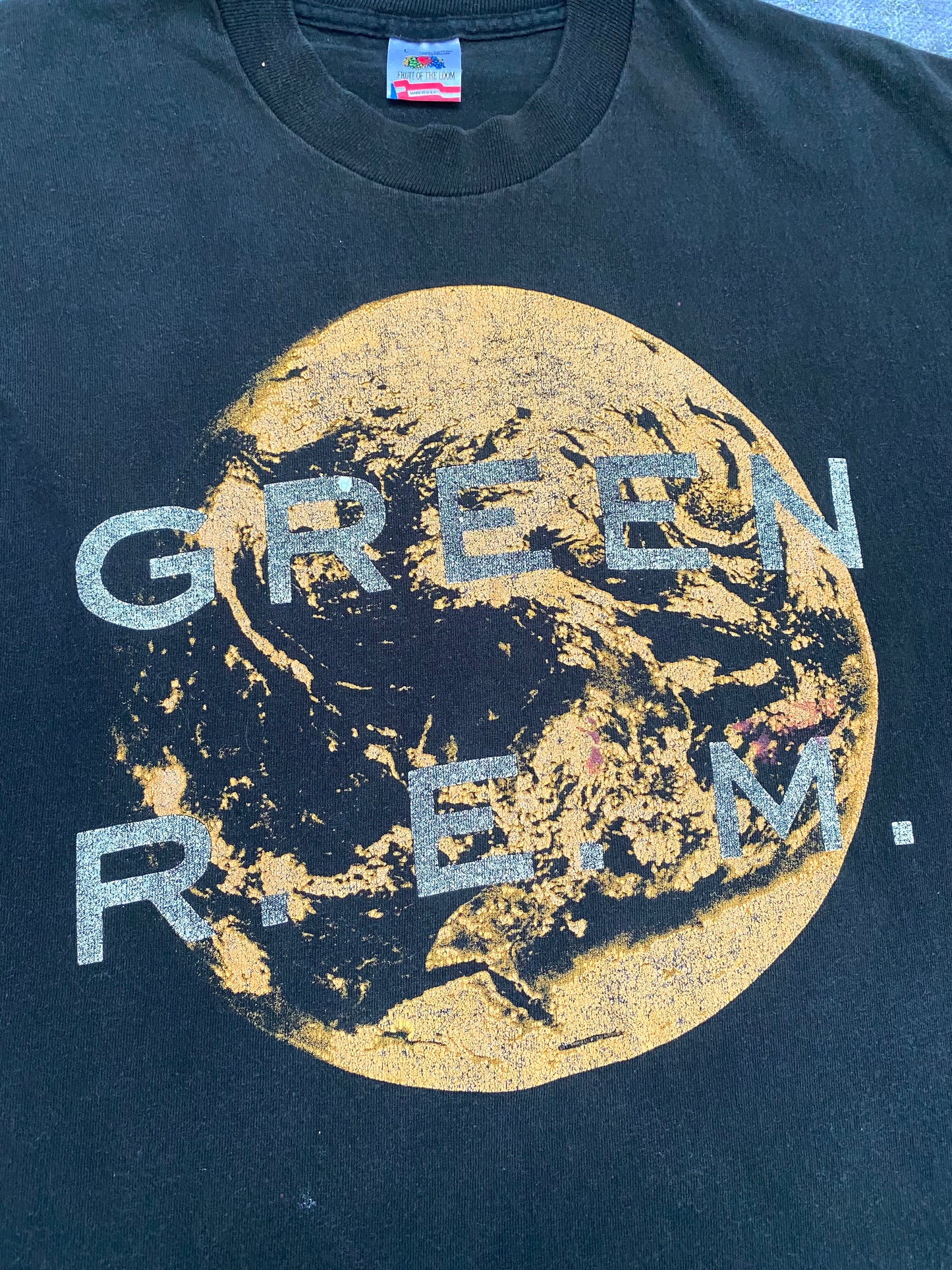 1988 R.E.M. Green Tee (L)