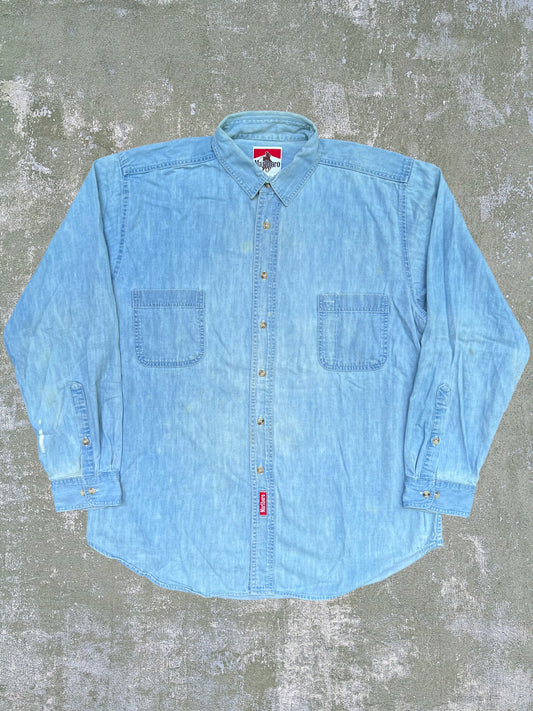 ‘90s Marlboro Denim Shirt (XL)